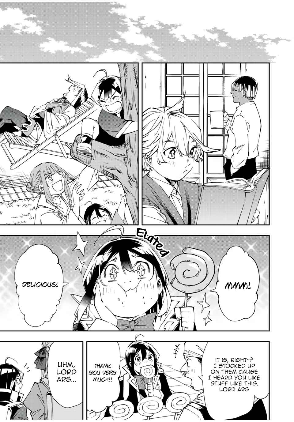 Tensei Kizoku, Kantei Skill de Nariagaru ~Jakushou Ryouchi o Uketsuida node, Yuushuu na Jinzai o Fuyashiteitara, Saikyou Ryouchi ni Natteta~ Chapter 64 page 4