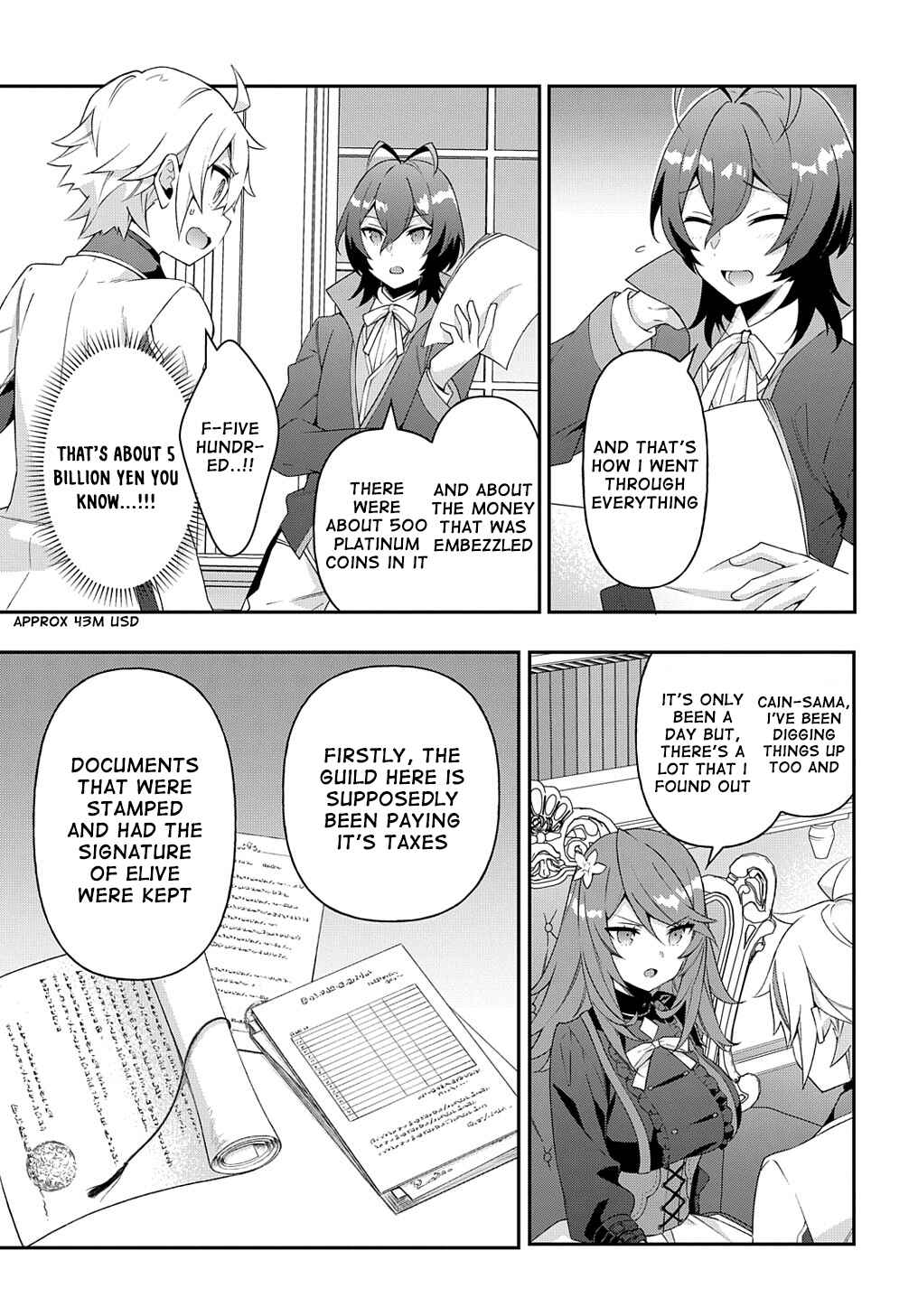 Tensei Kizoku no Isekai Boukenroku: Jichou o Shiranai Kamigami no Shito Chapter 38 page 28