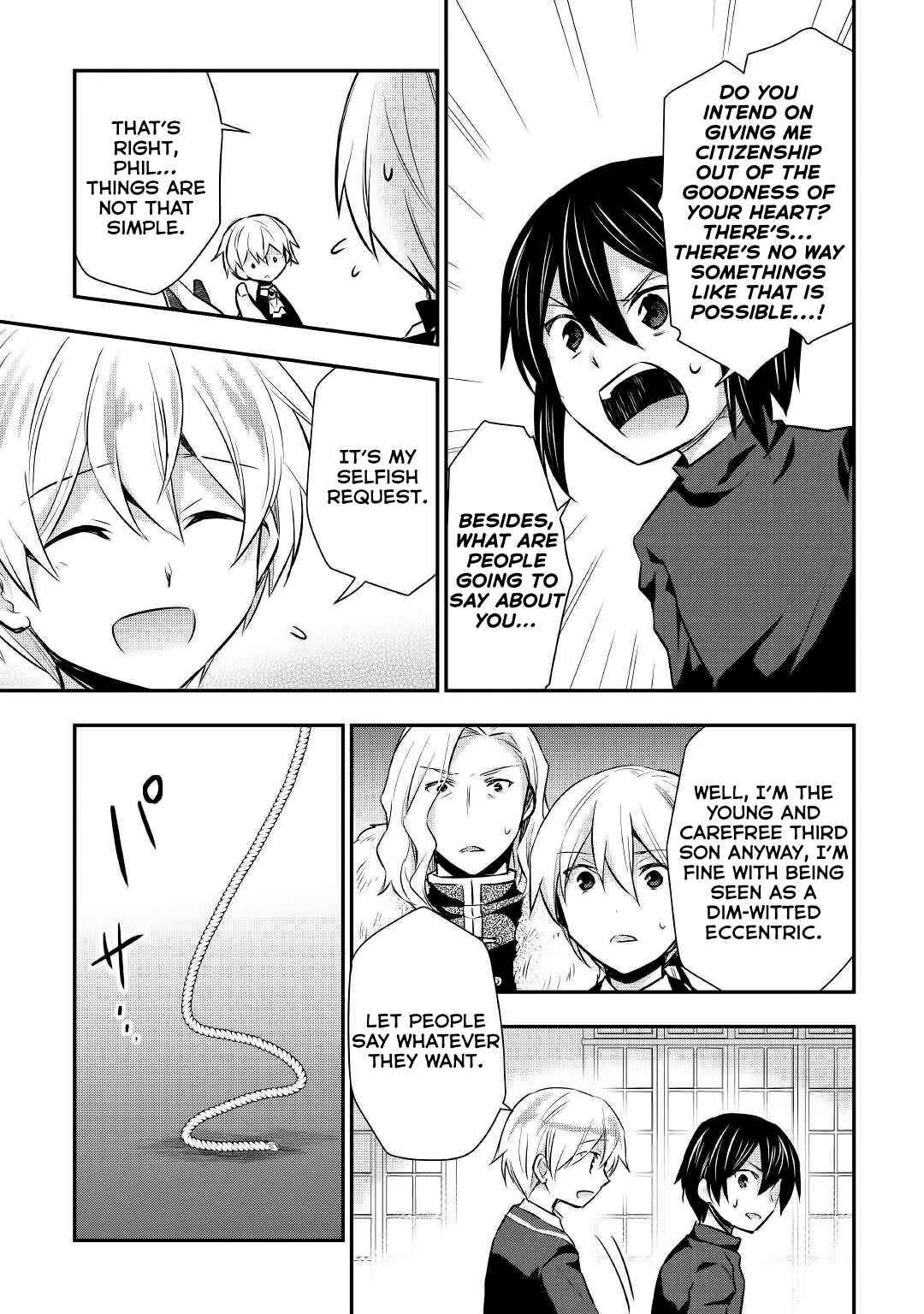Tensei Ouji wa Daraketai Chapter 18 page 3