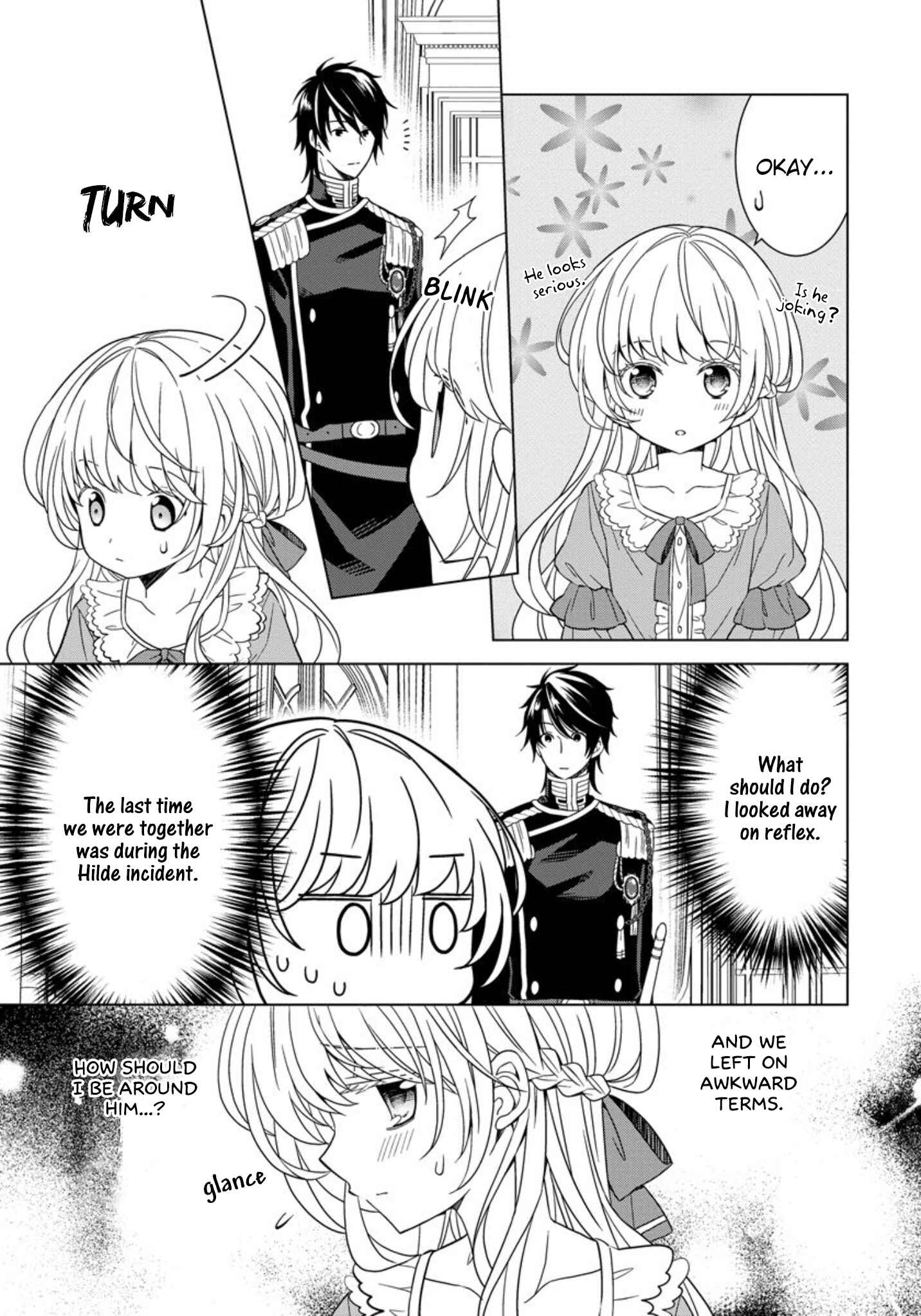 Tensei Oujo wa Kyou mo Hata wo Tatakioru Chapter 13 page 17
