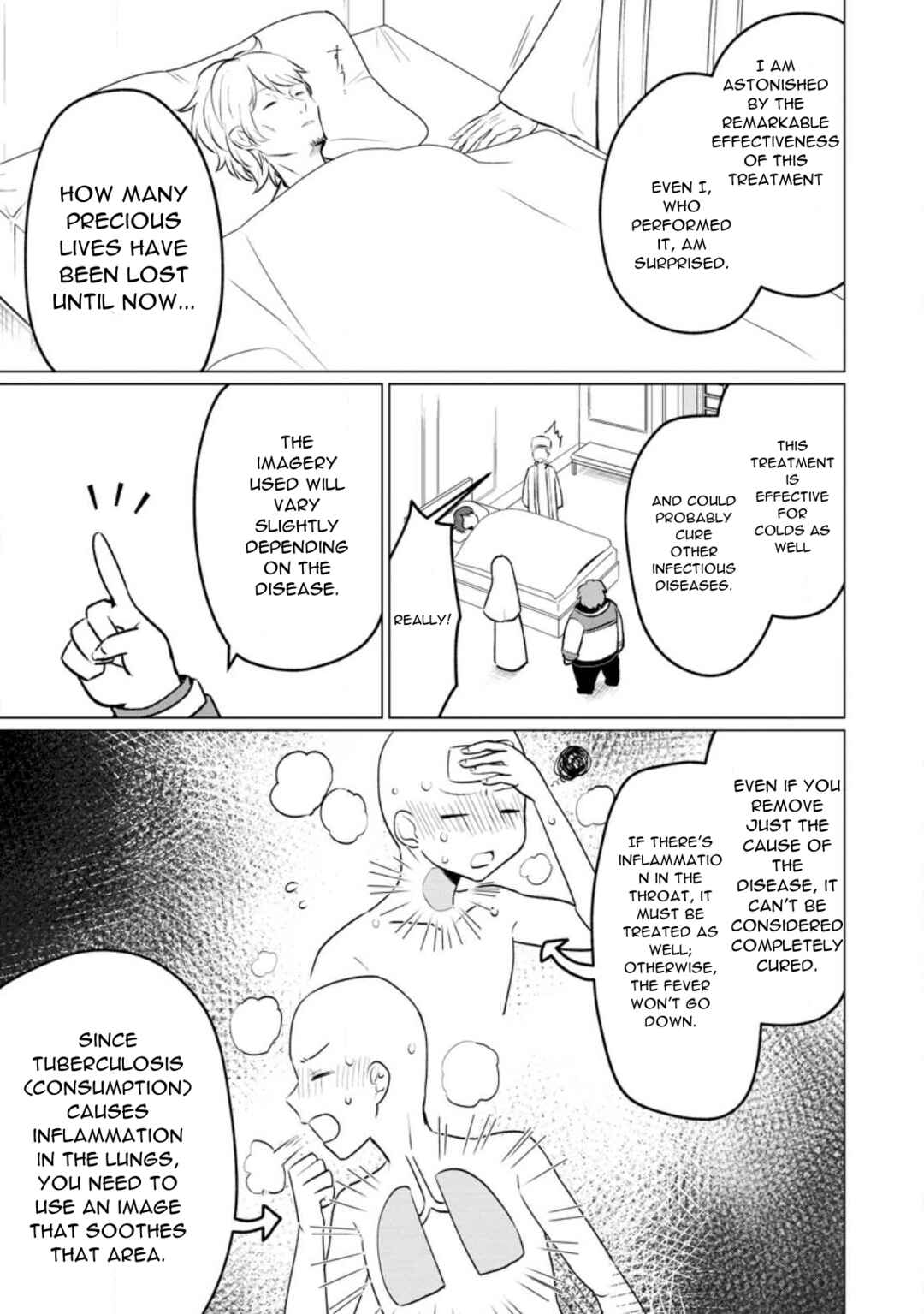 Tensei Saki ga Zannen Ouji Datta Ken ~Ima wa Fukkin 1-kai mo Dekinai kedo Yasete Isekai Sukuimasu~ Chapter 18 page 18
