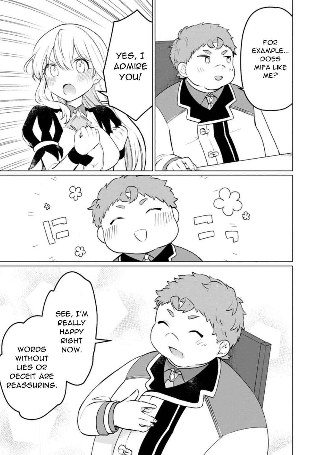 Tensei Saki ga Zannen Ouji Datta Ken ~Ima wa Fukkin 1-kai mo Dekinai kedo Yasete Isekai Sukuimasu~ Chapter 18 page 28