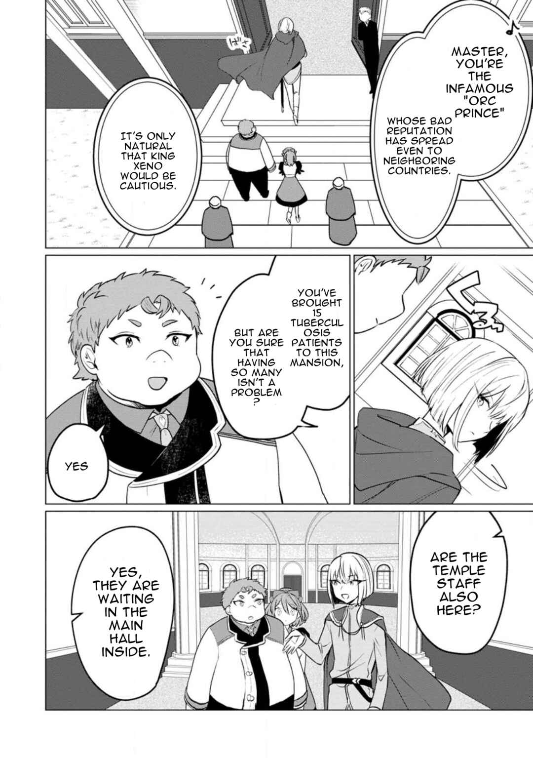 Tensei Saki ga Zannen Ouji Datta Ken ~Ima wa Fukkin 1-kai mo Dekinai kedo Yasete Isekai Sukuimasu~ Chapter 18 page 3