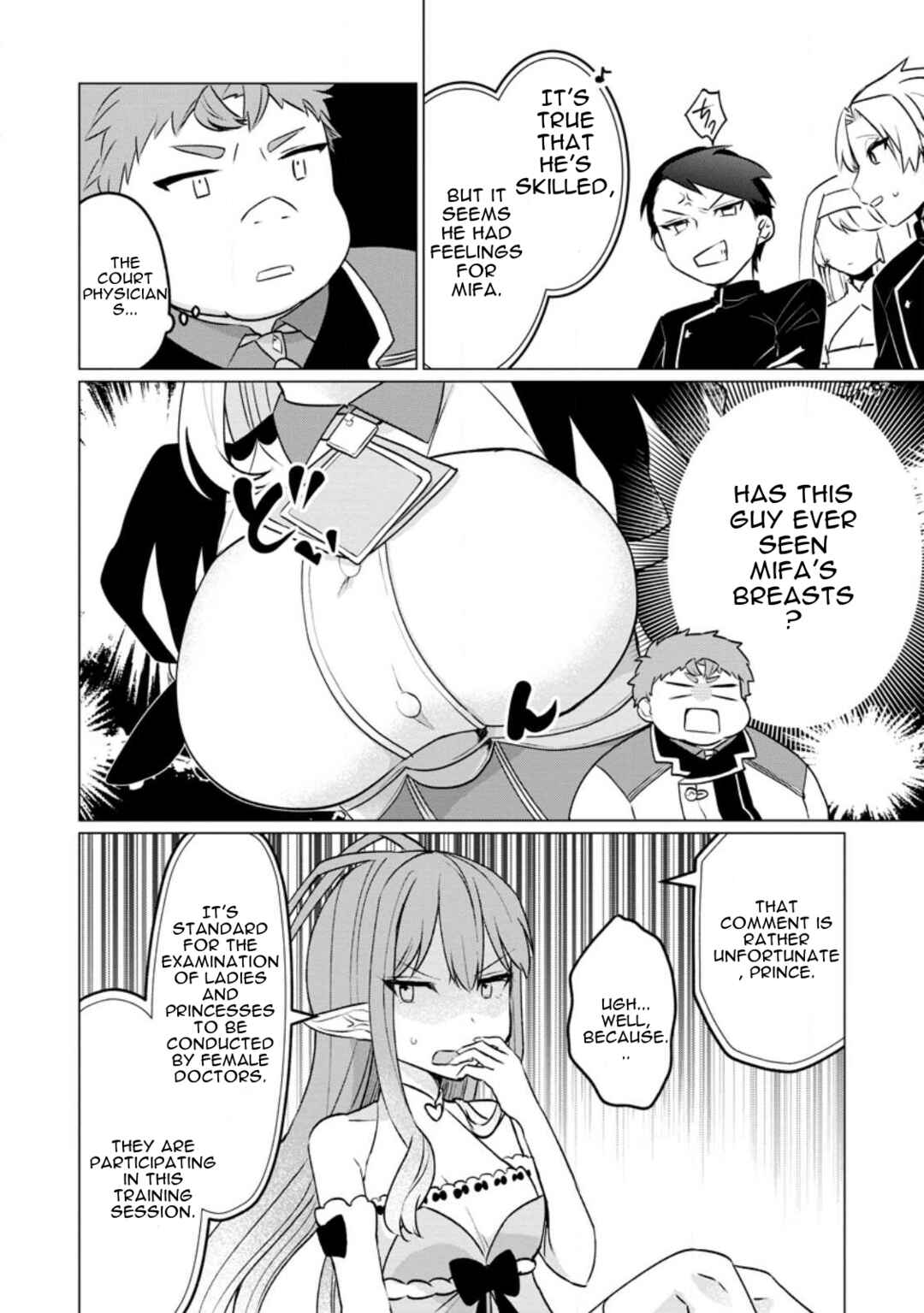 Tensei Saki ga Zannen Ouji Datta Ken ~Ima wa Fukkin 1-kai mo Dekinai kedo Yasete Isekai Sukuimasu~ Chapter 18 page 7
