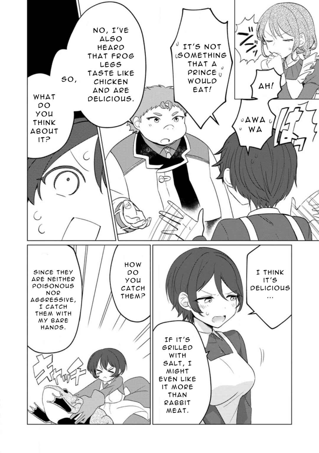 Tensei Saki ga Zannen Ouji Datta Ken ~Ima wa Fukkin 1-kai mo Dekinai kedo Yasete Isekai Sukuimasu~ Chapter 21 page 19