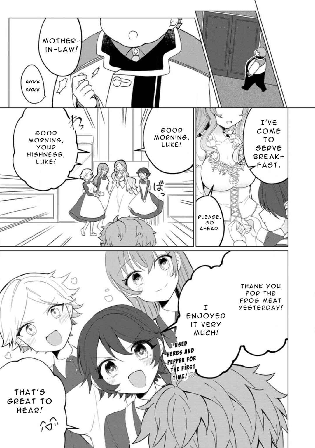 Tensei Saki ga Zannen Ouji Datta Ken ~Ima wa Fukkin 1-kai mo Dekinai kedo Yasete Isekai Sukuimasu~ Chapter 23 page 14
