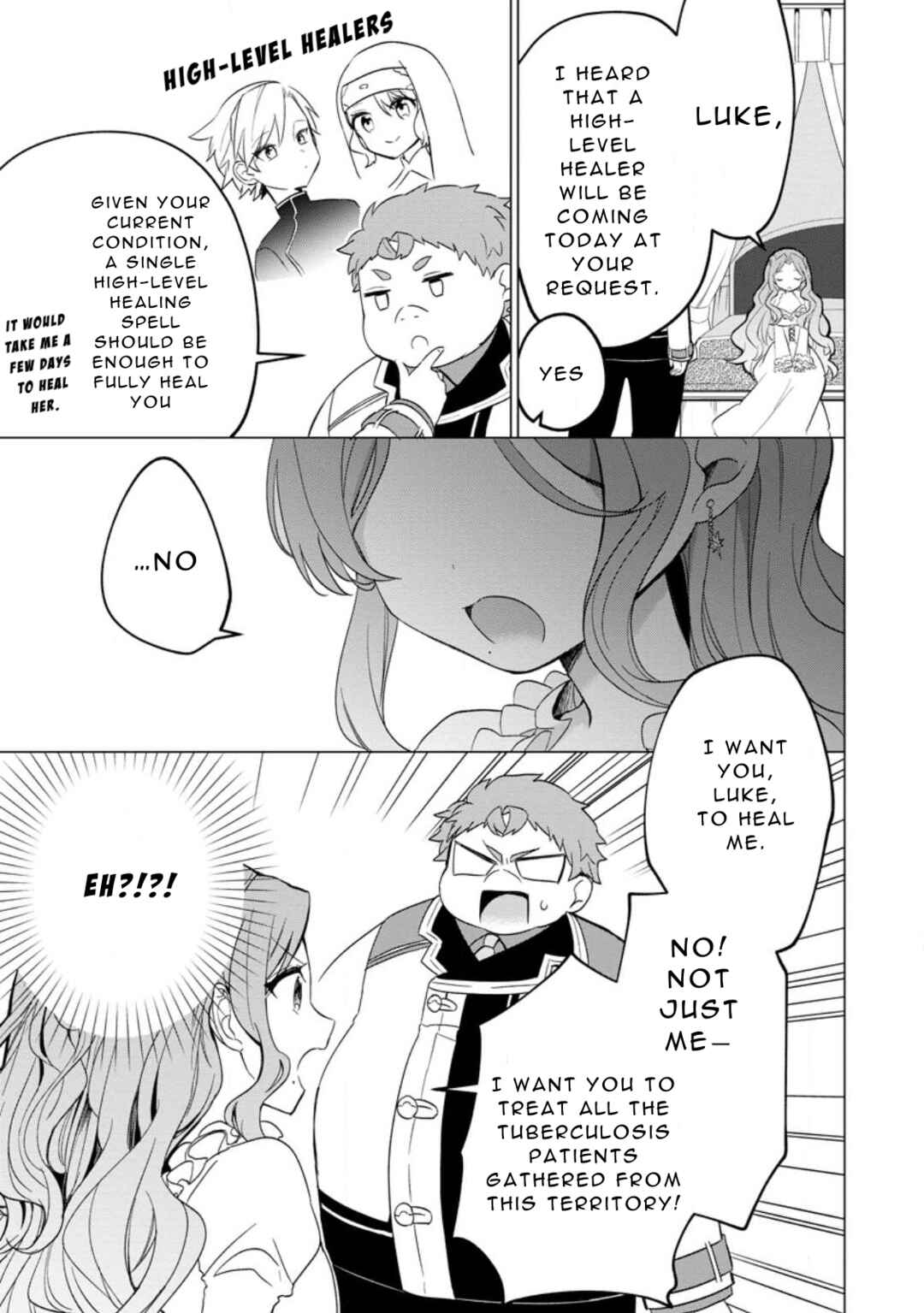 Tensei Saki ga Zannen Ouji Datta Ken ~Ima wa Fukkin 1-kai mo Dekinai kedo Yasete Isekai Sukuimasu~ Chapter 23 page 16