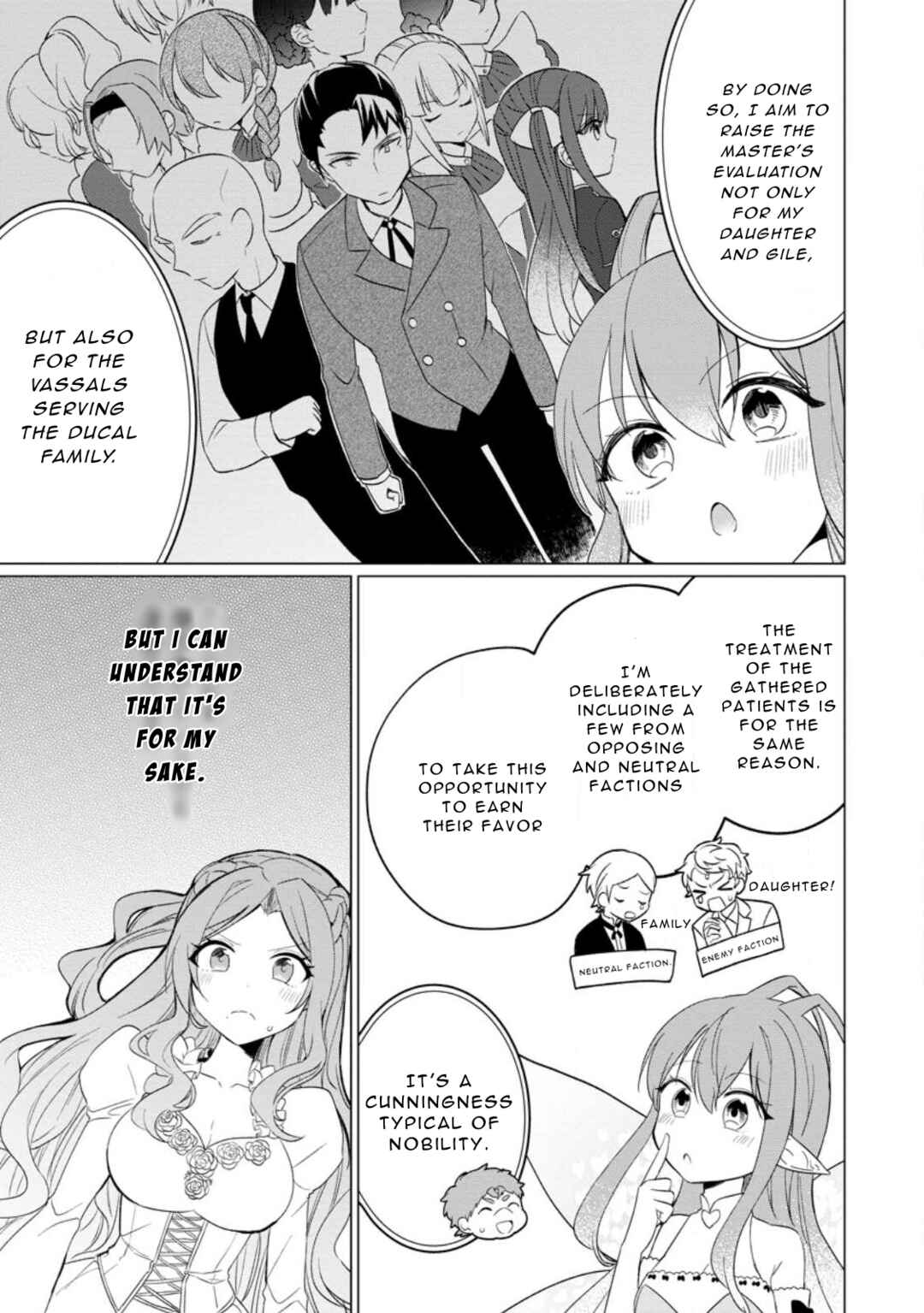 Tensei Saki ga Zannen Ouji Datta Ken ~Ima wa Fukkin 1-kai mo Dekinai kedo Yasete Isekai Sukuimasu~ Chapter 23 page 18