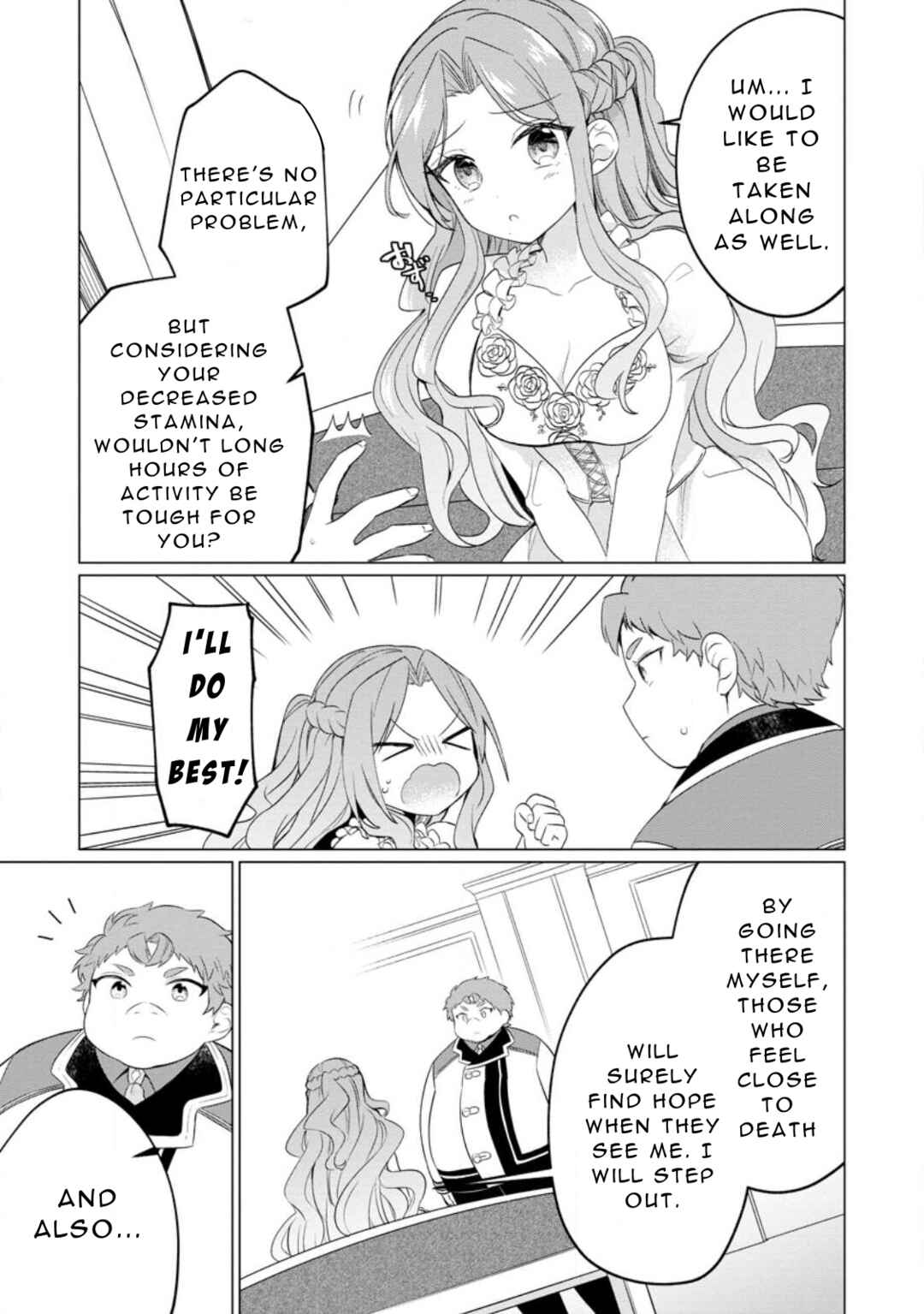 Tensei Saki ga Zannen Ouji Datta Ken ~Ima wa Fukkin 1-kai mo Dekinai kedo Yasete Isekai Sukuimasu~ Chapter 23 page 20