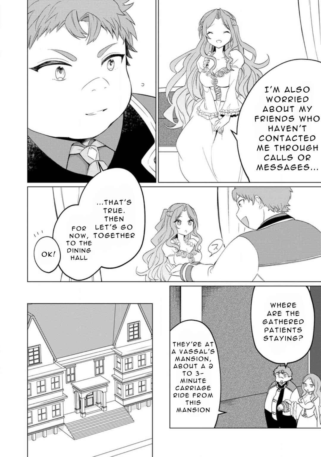 Tensei Saki ga Zannen Ouji Datta Ken ~Ima wa Fukkin 1-kai mo Dekinai kedo Yasete Isekai Sukuimasu~ Chapter 23 page 21