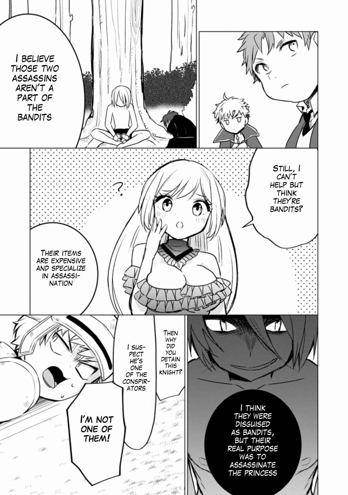Tensei Saki ga Zannen Ouji Datta Ken ~Ima wa Fukkin 1-kai mo Dekinai kedo Yasete Isekai Sukuimasu~ Chapter 4 page 15