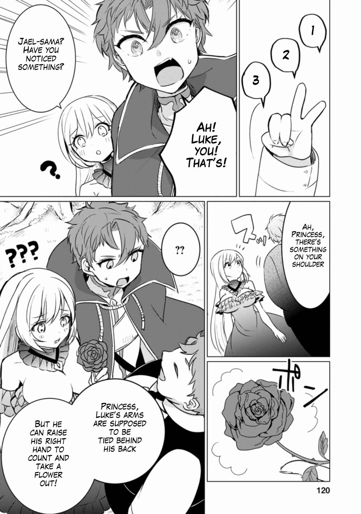 Tensei Saki ga Zannen Ouji Datta Ken ~Ima wa Fukkin 1-kai mo Dekinai kedo Yasete Isekai Sukuimasu~ Chapter 4 page 24