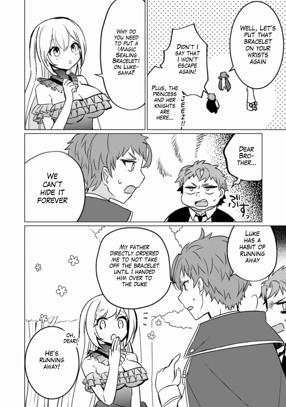 Tensei Saki ga Zannen Ouji Datta Ken ~Ima wa Fukkin 1-kai mo Dekinai kedo Yasete Isekai Sukuimasu~ Chapter 4 page 26