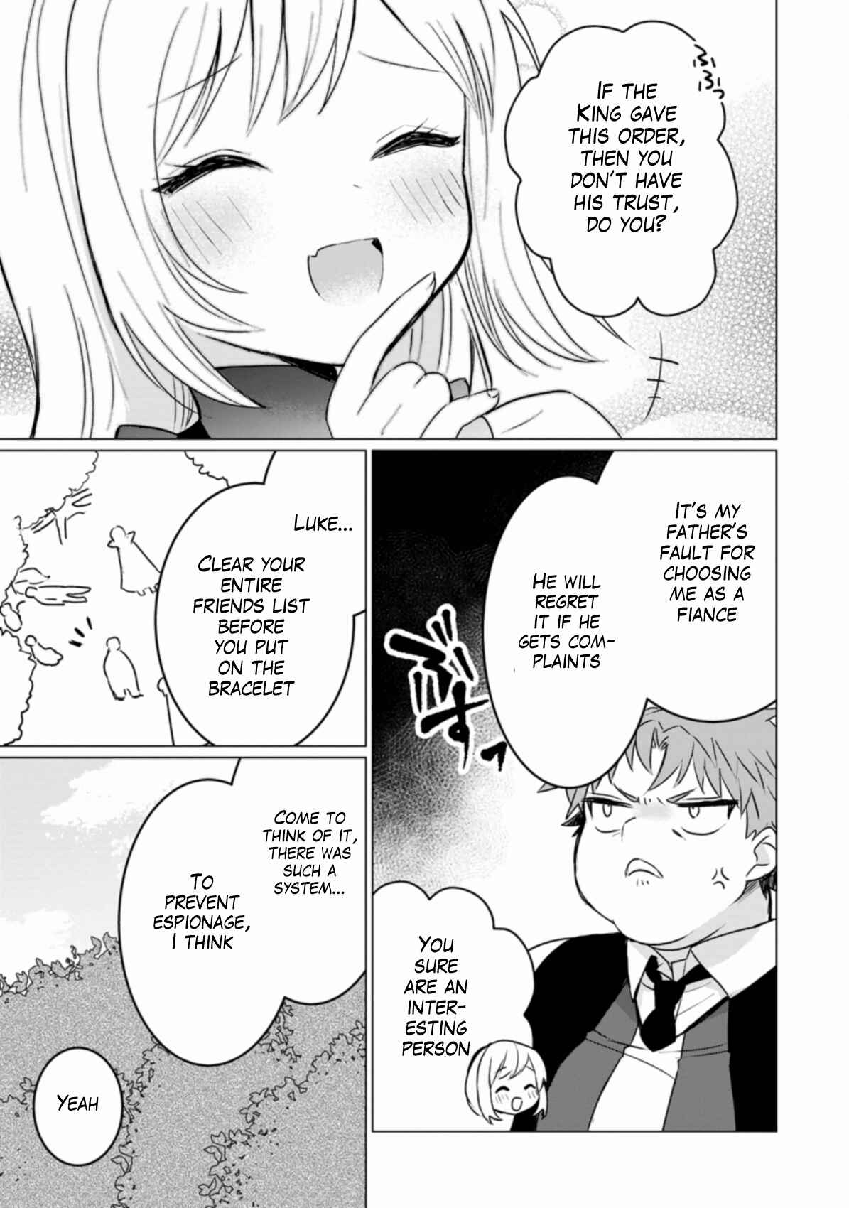 Tensei Saki ga Zannen Ouji Datta Ken ~Ima wa Fukkin 1-kai mo Dekinai kedo Yasete Isekai Sukuimasu~ Chapter 4 page 27