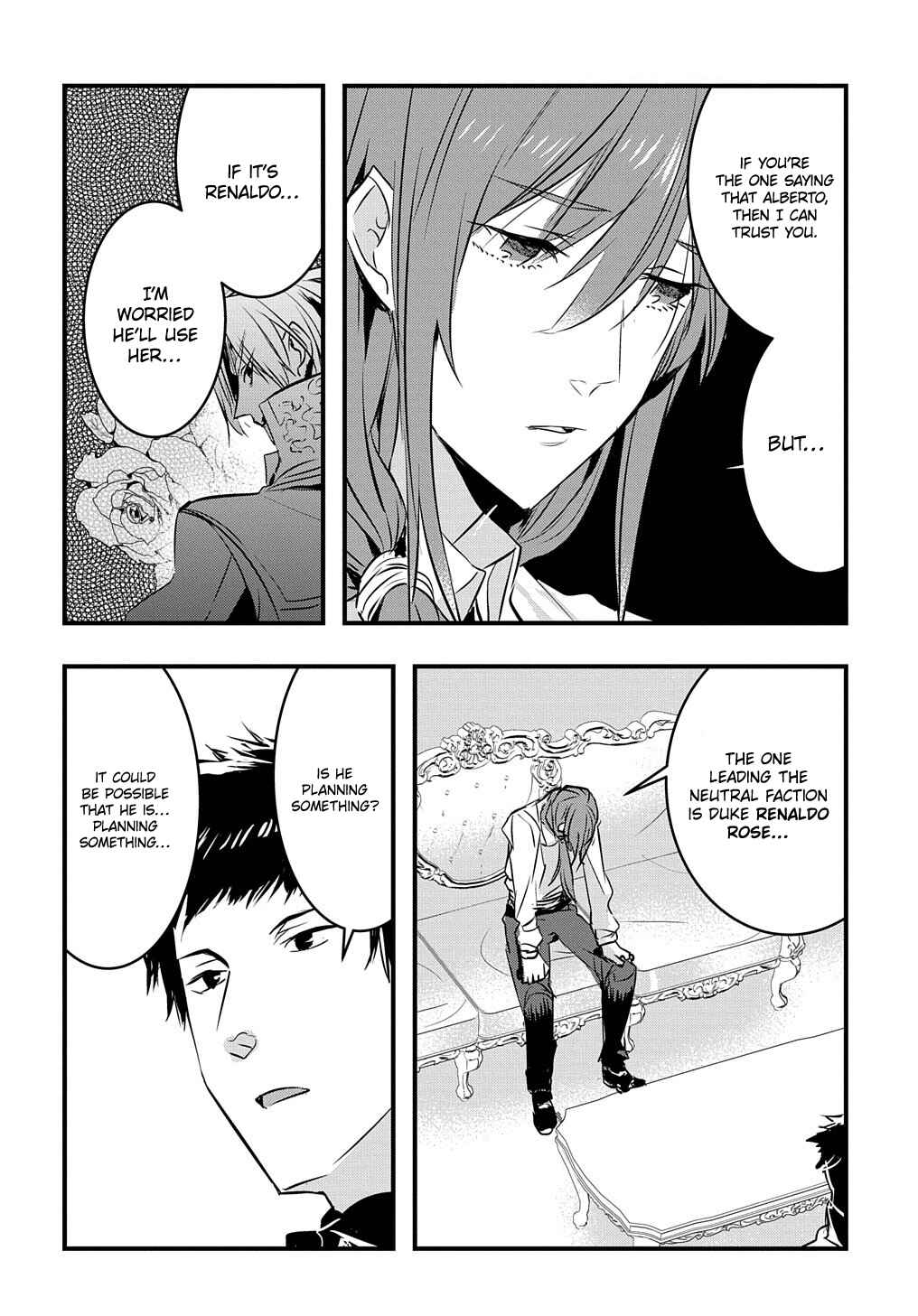 Tensei Shita Akuyaku Reijou wa Fukushuu wo Nozomanai THE COMIC Chapter 13 page 12