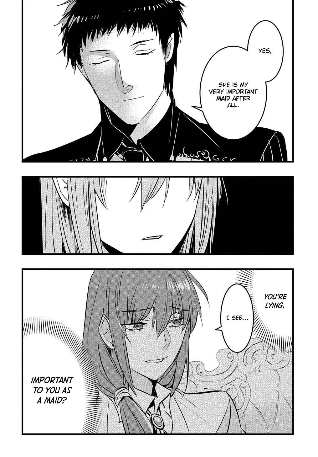 Tensei Shita Akuyaku Reijou wa Fukushuu wo Nozomanai THE COMIC Chapter 13 page 14