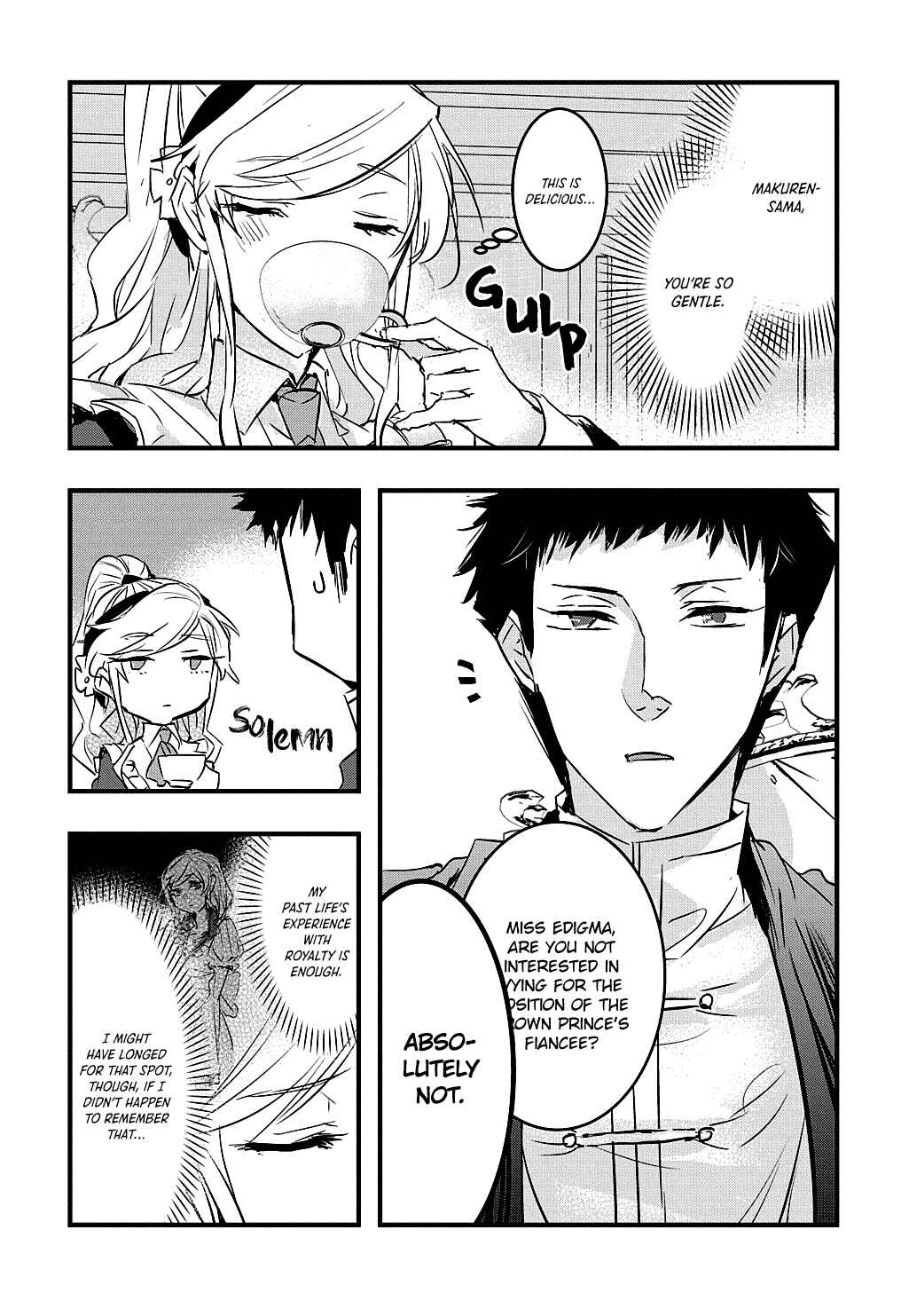 Tensei Shita Akuyaku Reijou wa Fukushuu wo Nozomanai THE COMIC Chapter 4 page 13