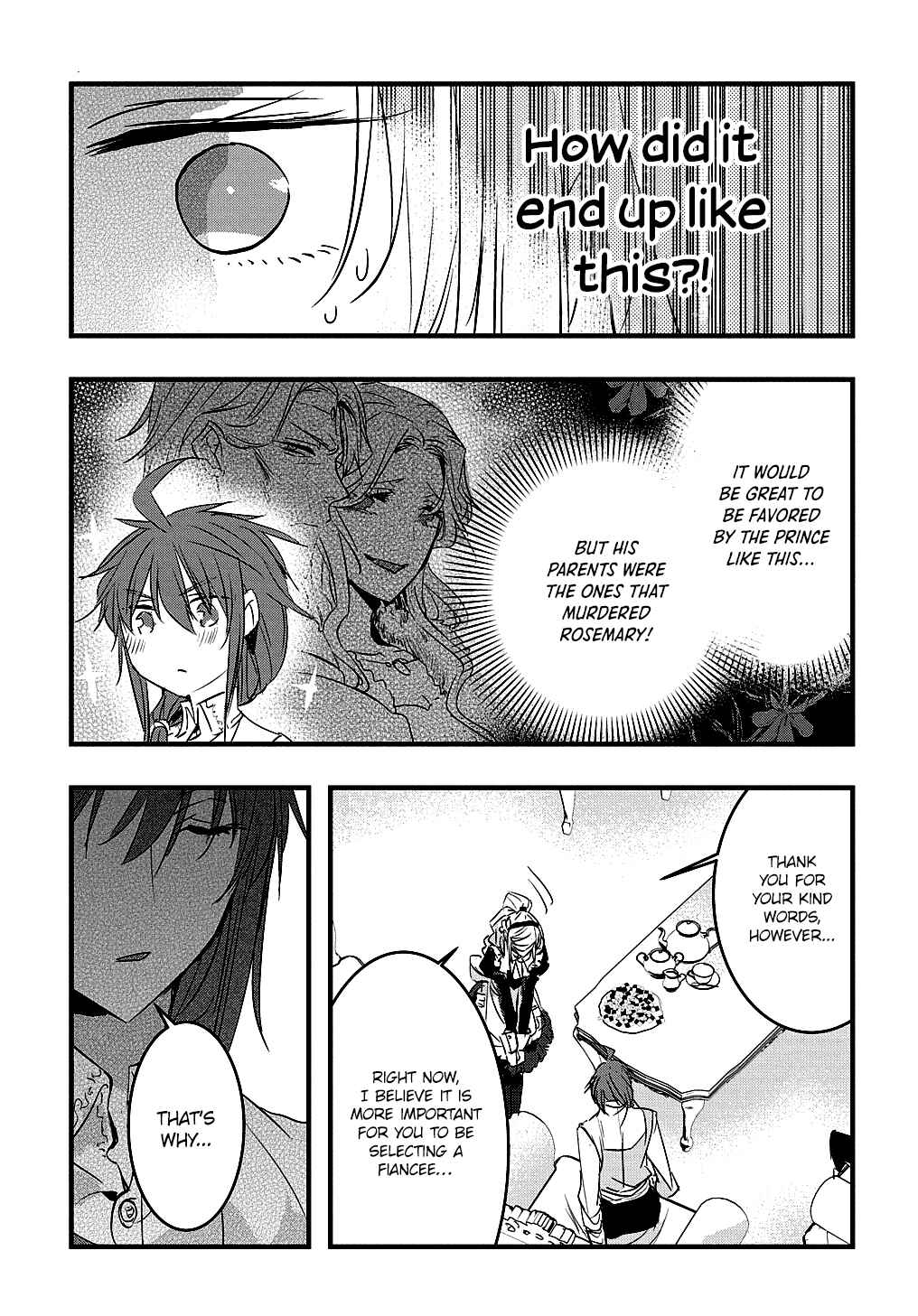 Tensei Shita Akuyaku Reijou wa Fukushuu wo Nozomanai THE COMIC Chapter 4 page 3