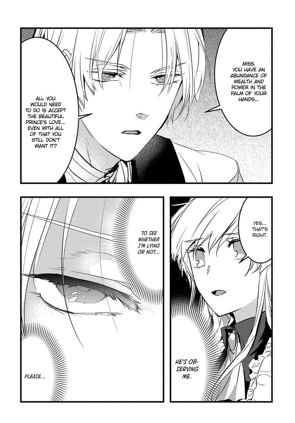 Tensei Shita Akuyaku Reijou wa Fukushuu wo Nozomanai THE COMIC Chapter 6 page 12