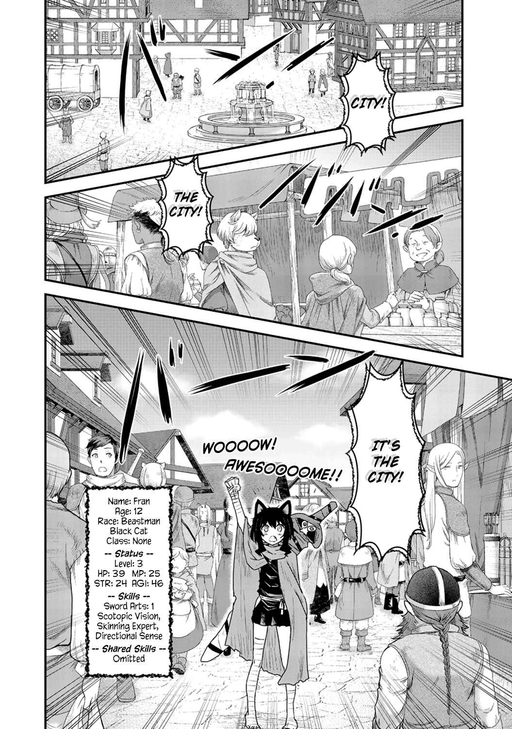 Tensei Shitara Ken Deshita Chapter 4 page 1
