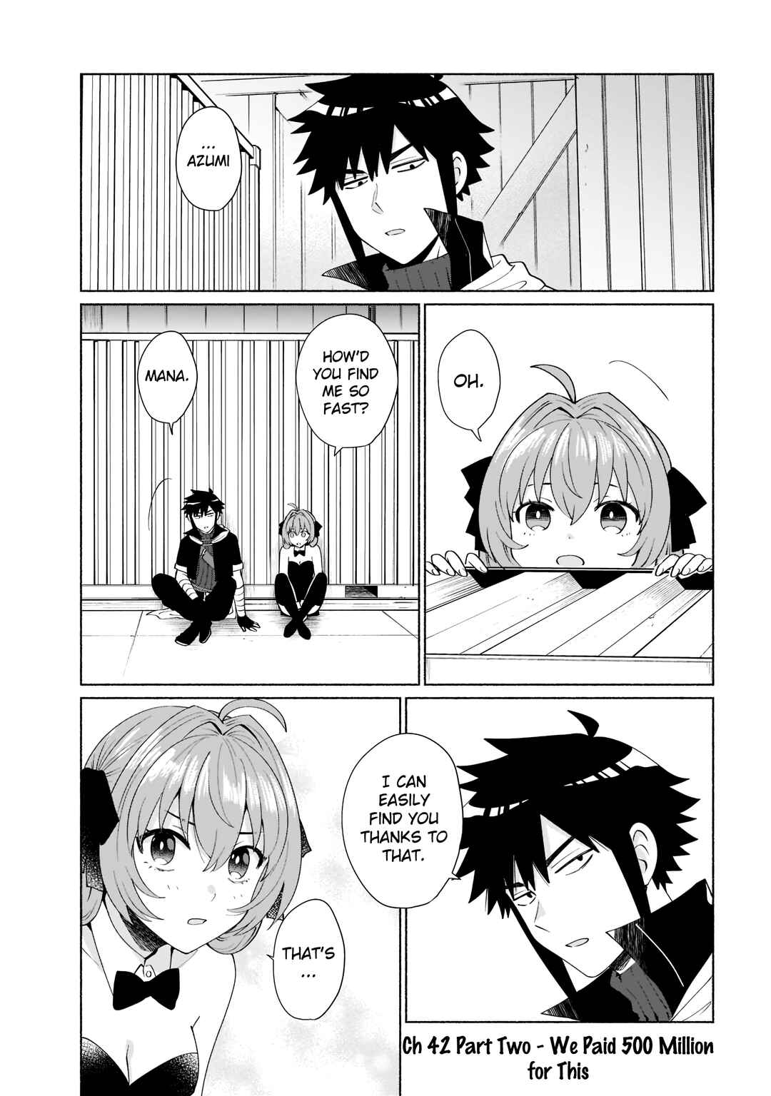 Tensei Shitara Ore ga Heroine de Aitsu ga Yuusha Datta Chapter 42.5 page 1