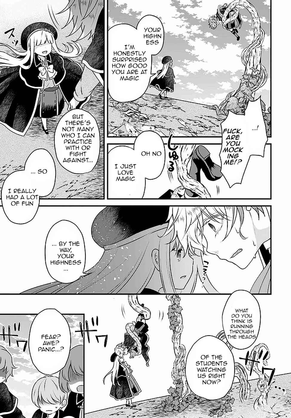 Tensei shitara Otome Game no Sekai? Ie, Majutsu wo Kiwameru no ni Isogashii no de sou iu no wa Kekkou desu Chapter 17 page 8