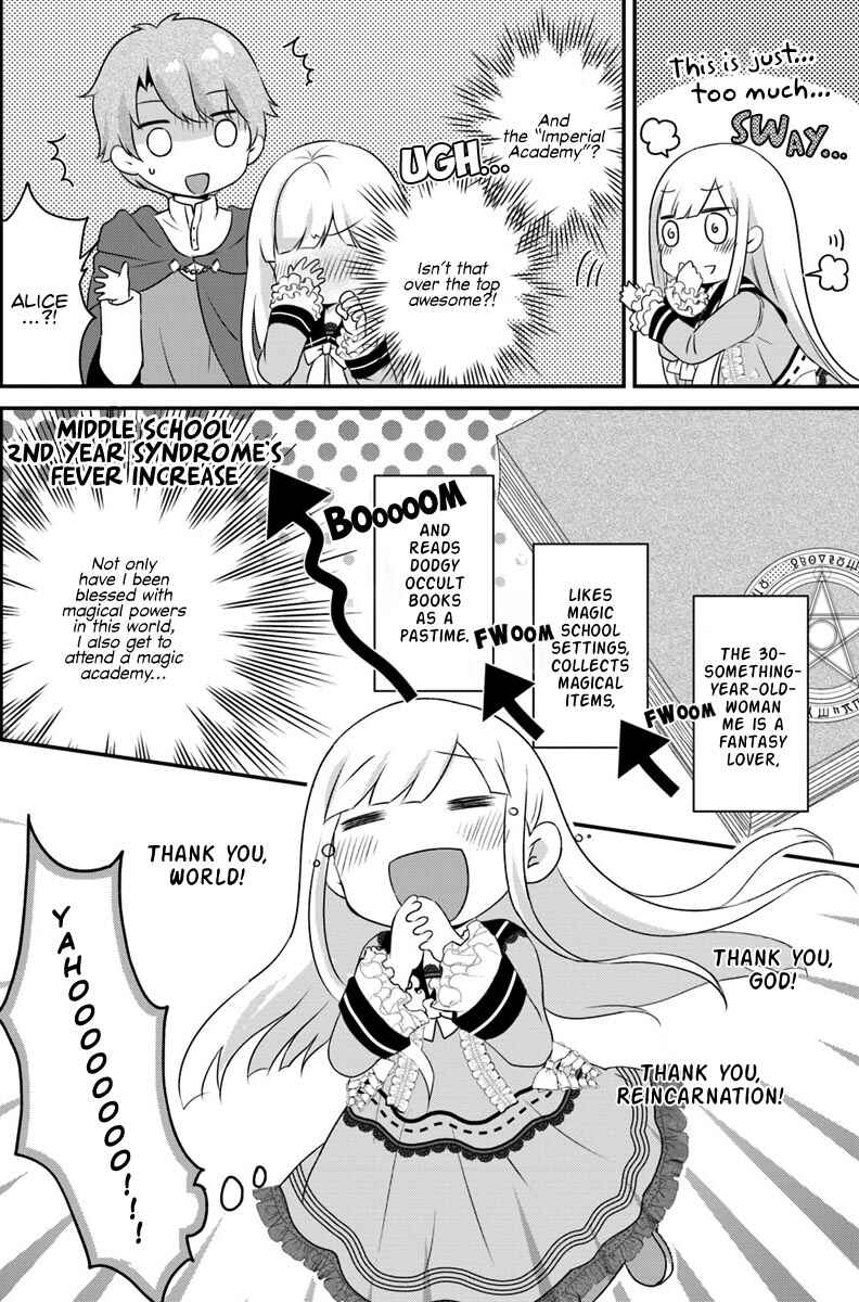Tensei shitara Otome Game no Sekai? Ie, Majutsu wo Kiwameru no ni Isogashii no de sou iu no wa Kekkou desu Chapter 3.1 page 4