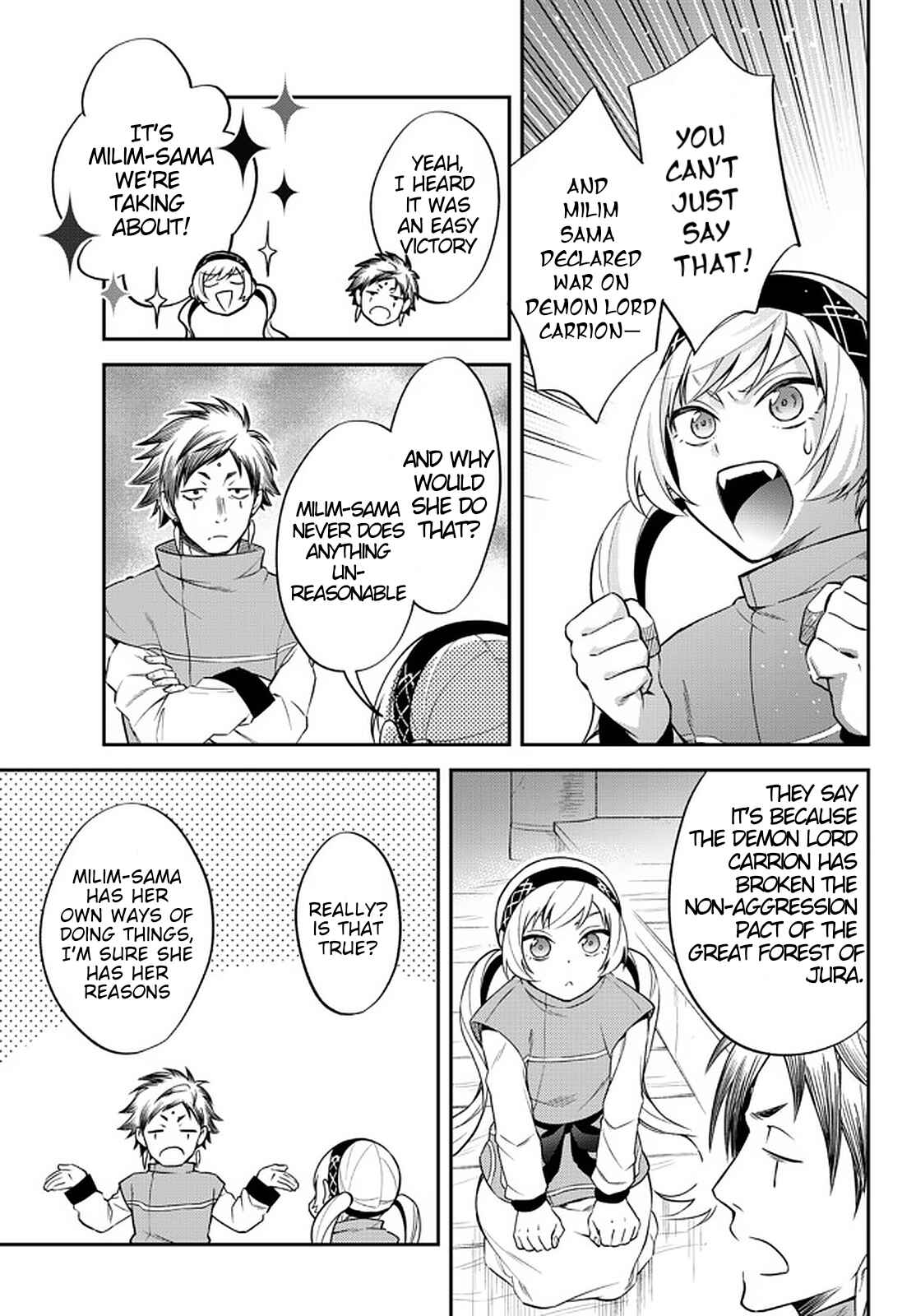 Tensei Shitara Slime Datta Ken: Ibun – Makoku Kurashi no Trinity Chapter 33 page 16