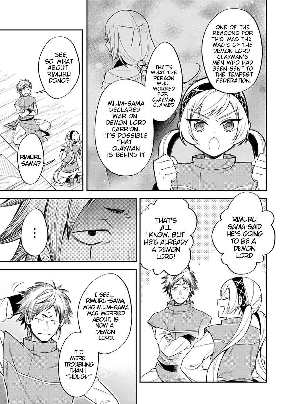 Tensei Shitara Slime Datta Ken: Ibun – Makoku Kurashi no Trinity Chapter 33 page 18