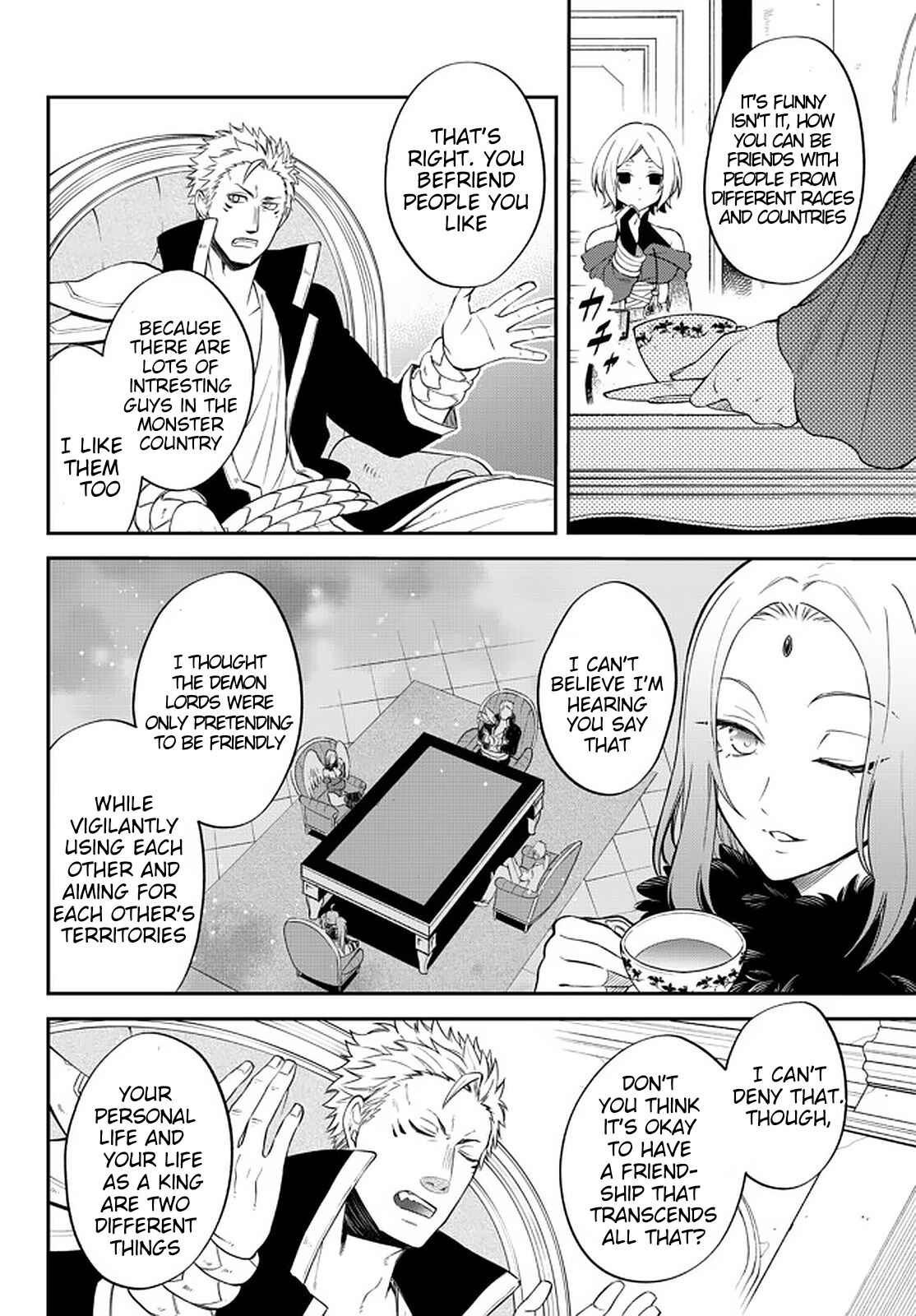 Tensei Shitara Slime Datta Ken: Ibun – Makoku Kurashi no Trinity Chapter 36 page 14