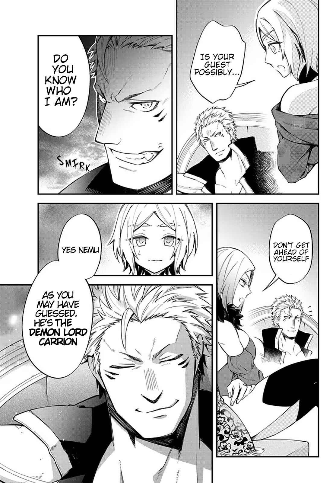 Tensei Shitara Slime Datta Ken: Ibun – Makoku Kurashi no Trinity Chapter 36 page 1