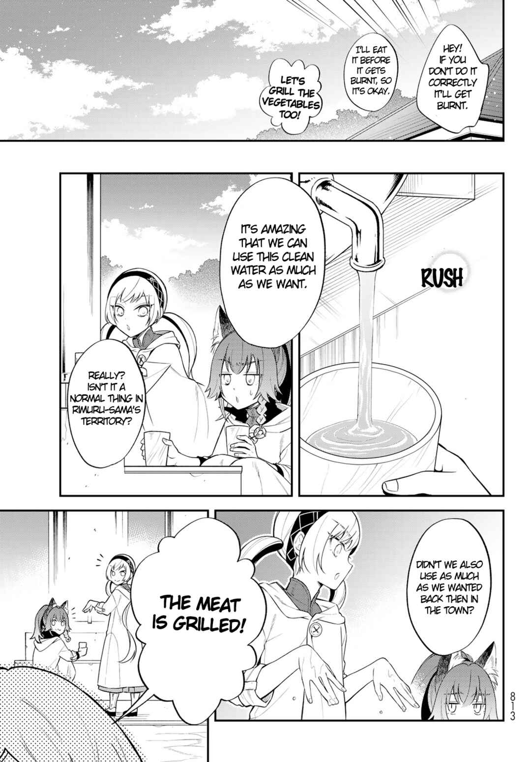 Tensei Shitara Slime Datta Ken: Ibun – Makoku Kurashi no Trinity Chapter 46 page 6
