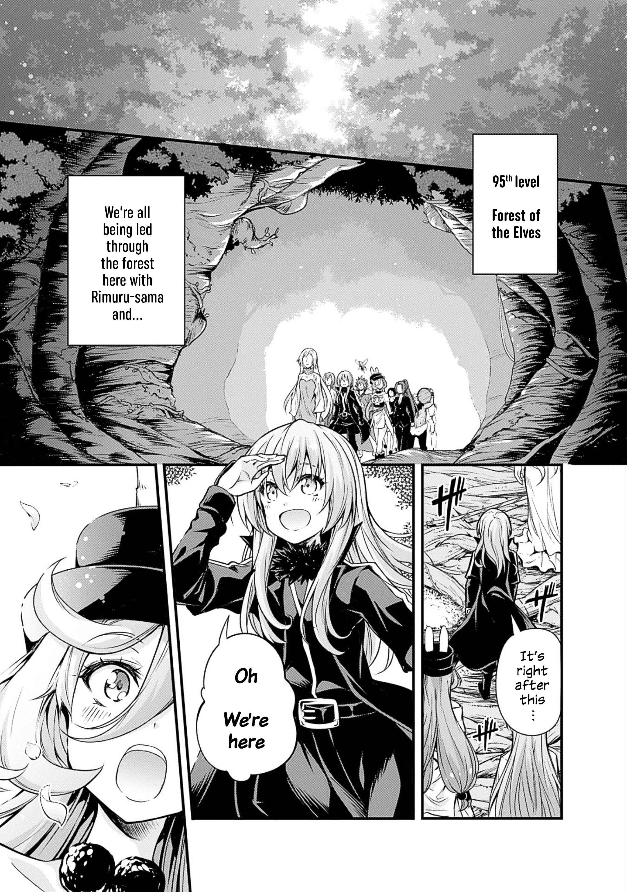 Tensei Shitara Slime Datta Ken: Mamono no Kuni no Arukikata Chapter 21 page 0