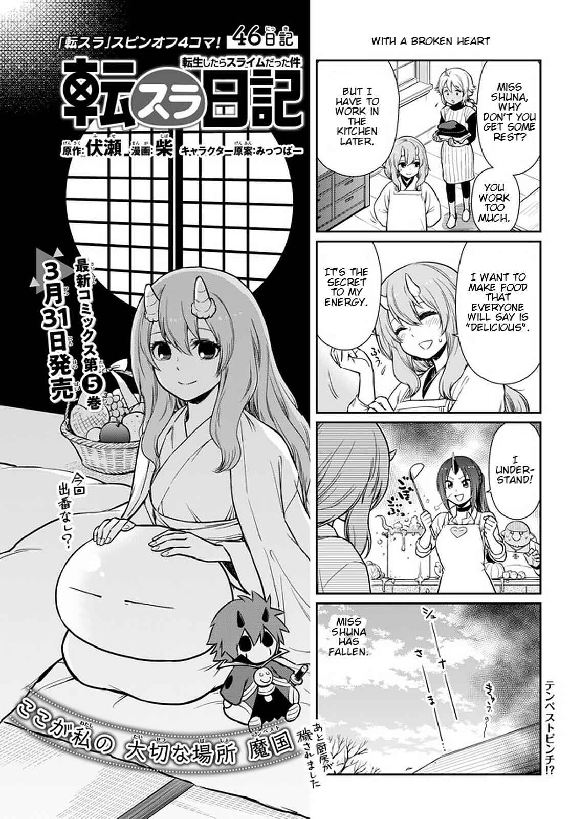 Tensura Nikki: Tensei Shitara Slime Datta Ken Chapter 46.1 page 0