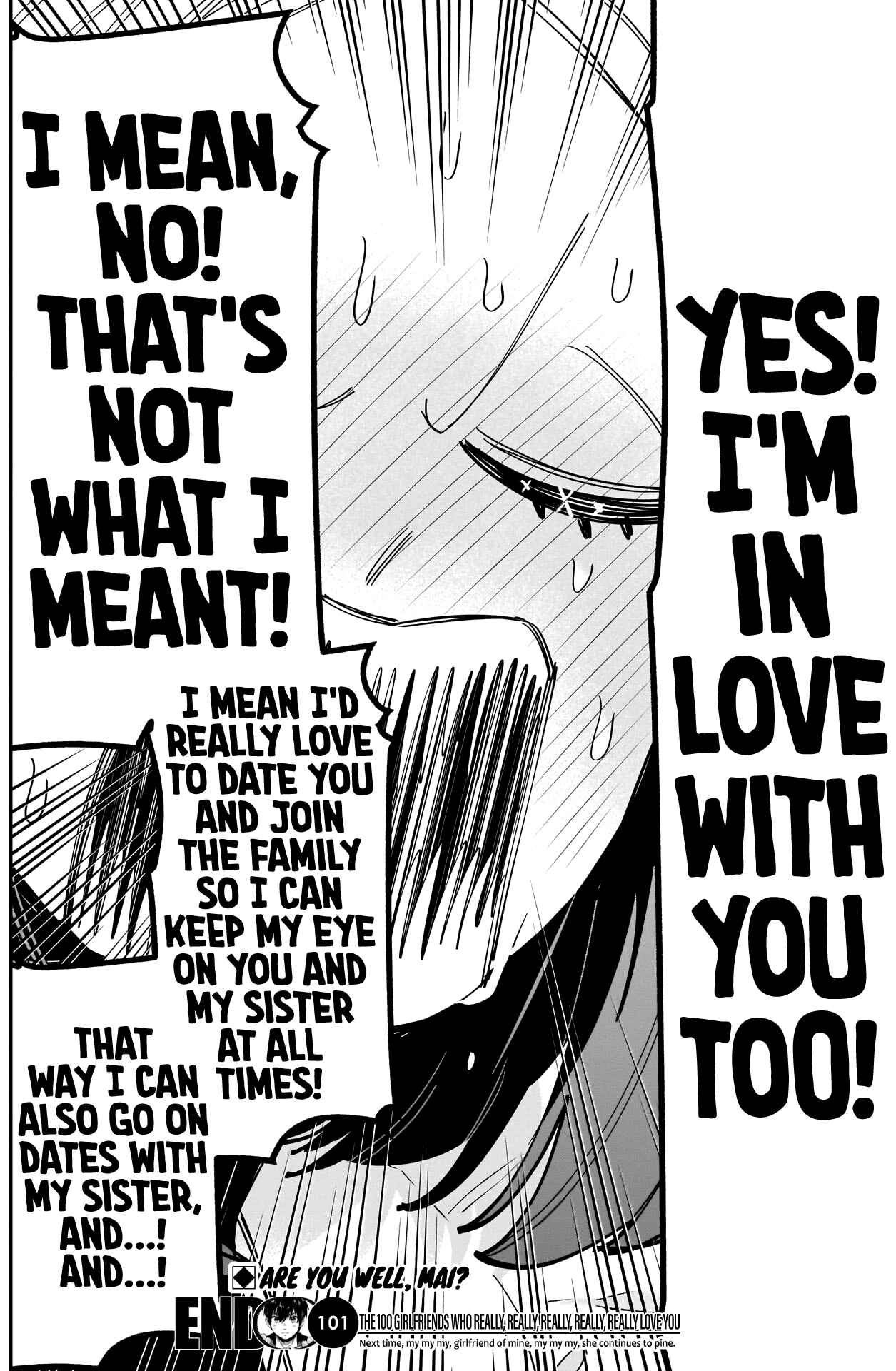 The 100 Girlfriends Who Really, Really, Really, Really, Really Love You Chapter 101 page 20