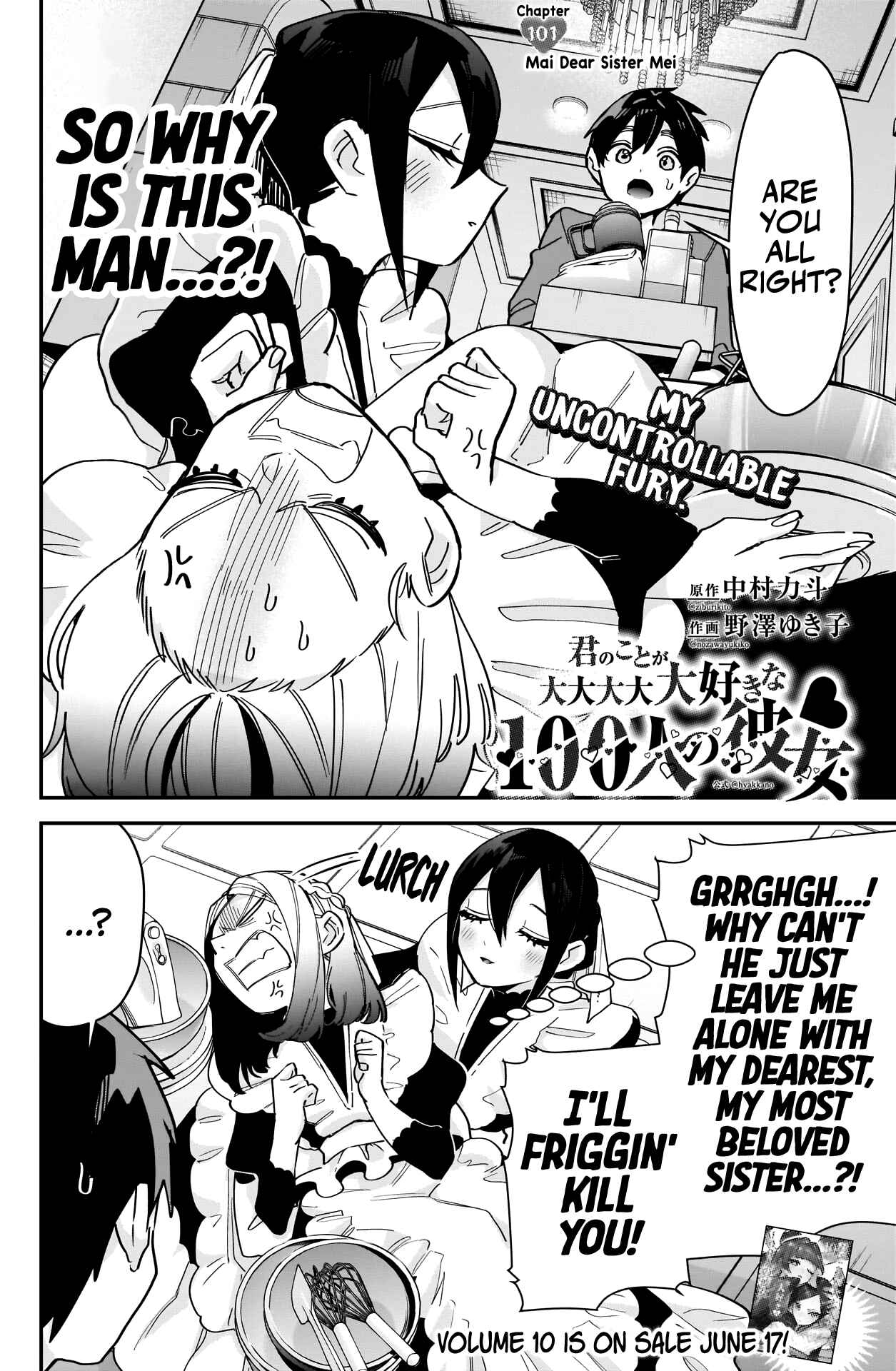 The 100 Girlfriends Who Really, Really, Really, Really, Really Love You Chapter 101 page 2