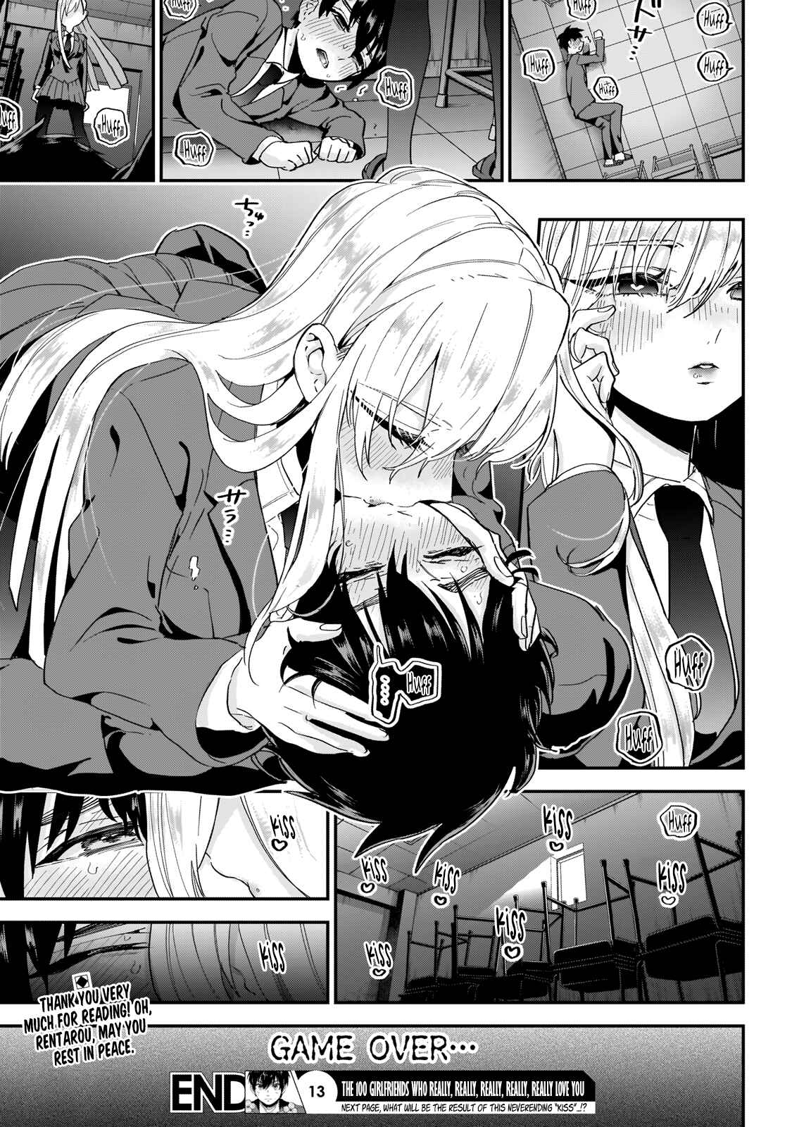 The 100 Girlfriends Who Really, Really, Really, Really, Really Love You Chapter 13 page 12