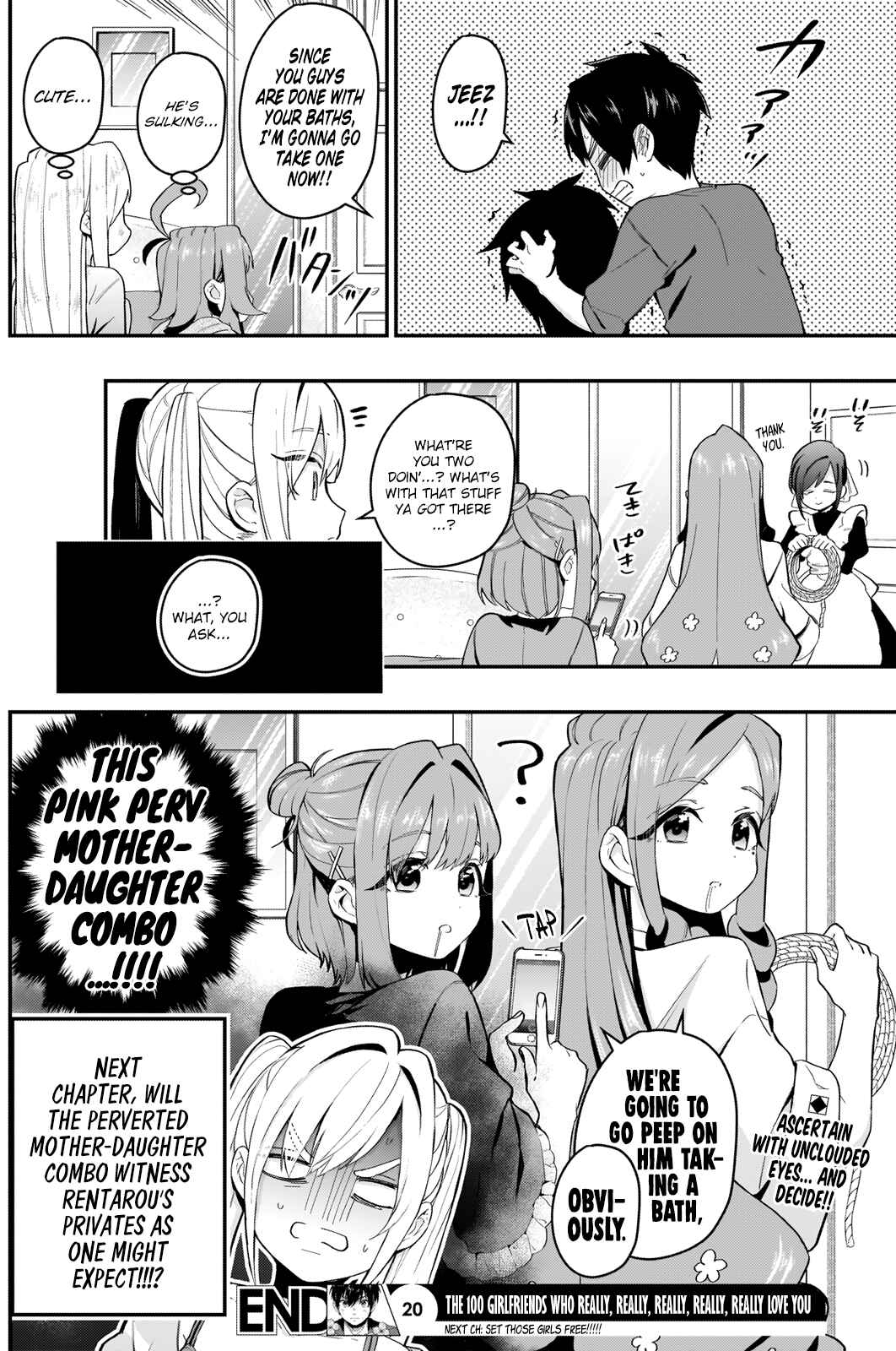 The 100 Girlfriends Who Really, Really, Really, Really, Really Love You Chapter 20 page 20