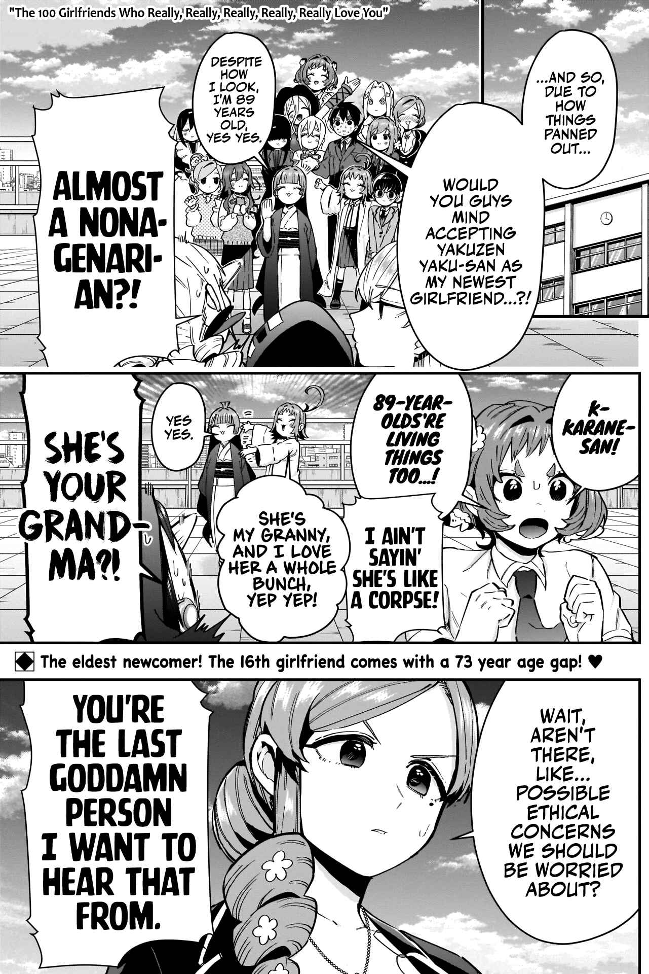 The 100 Girlfriends Who Really, Really, Really, Really, Really Love You Chapter 76 page 2
