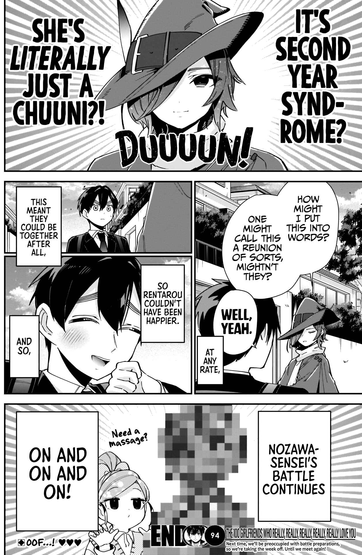 The 100 Girlfriends Who Really, Really, Really, Really, Really Love You Chapter 94 page 20