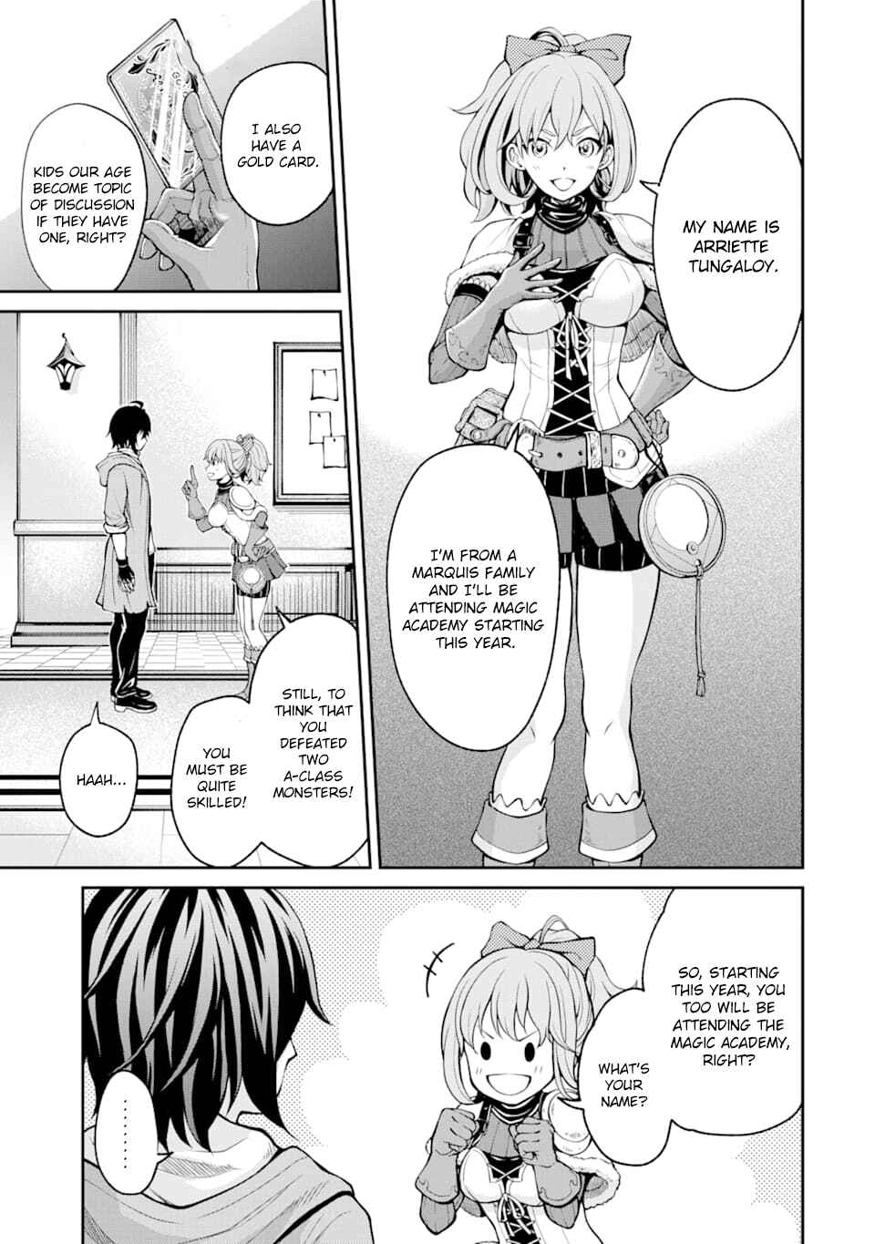 The B-Class Mage of Unrivaled Speed Chapter 3 page 11