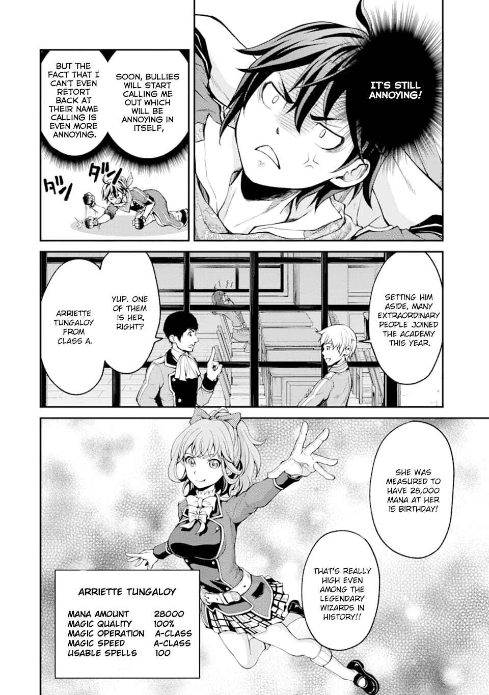 The B-Class Mage of Unrivaled Speed Chapter 3 page 18