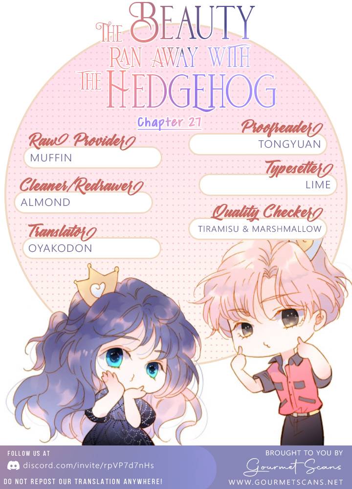 The Beauty Ran Away With The Hedgehog Chapter 27 page 28