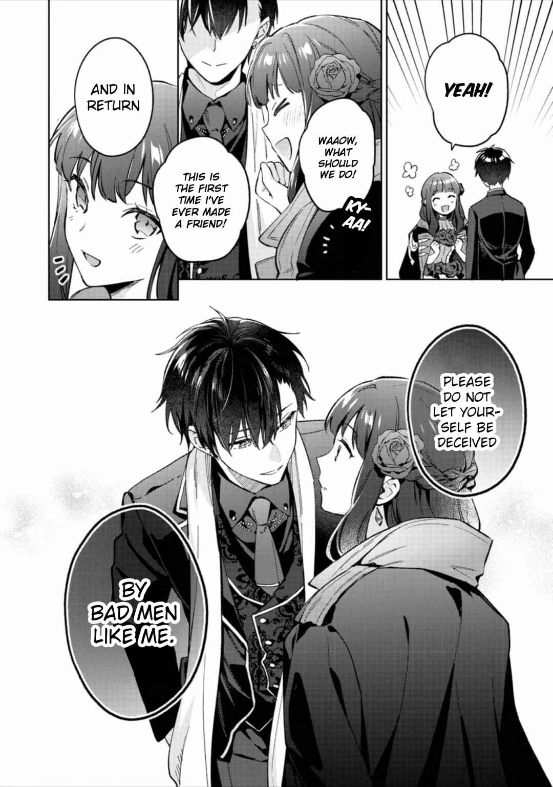 The Beloved Daughter of a Crime Family Was Reincarnated as the Daughter of a Gangster in an Otome Game: Highest-Ranking Villain, That Doting Is Unnecessary! Chapter 14 page 11