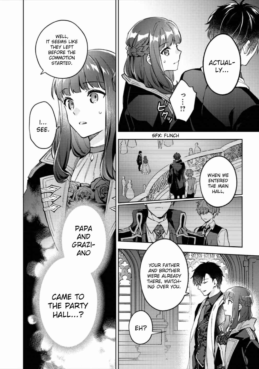 The Beloved Daughter of a Crime Family Was Reincarnated as the Daughter of a Gangster in an Otome Game: Highest-Ranking Villain, That Doting Is Unnecessary! Chapter 14 page 17