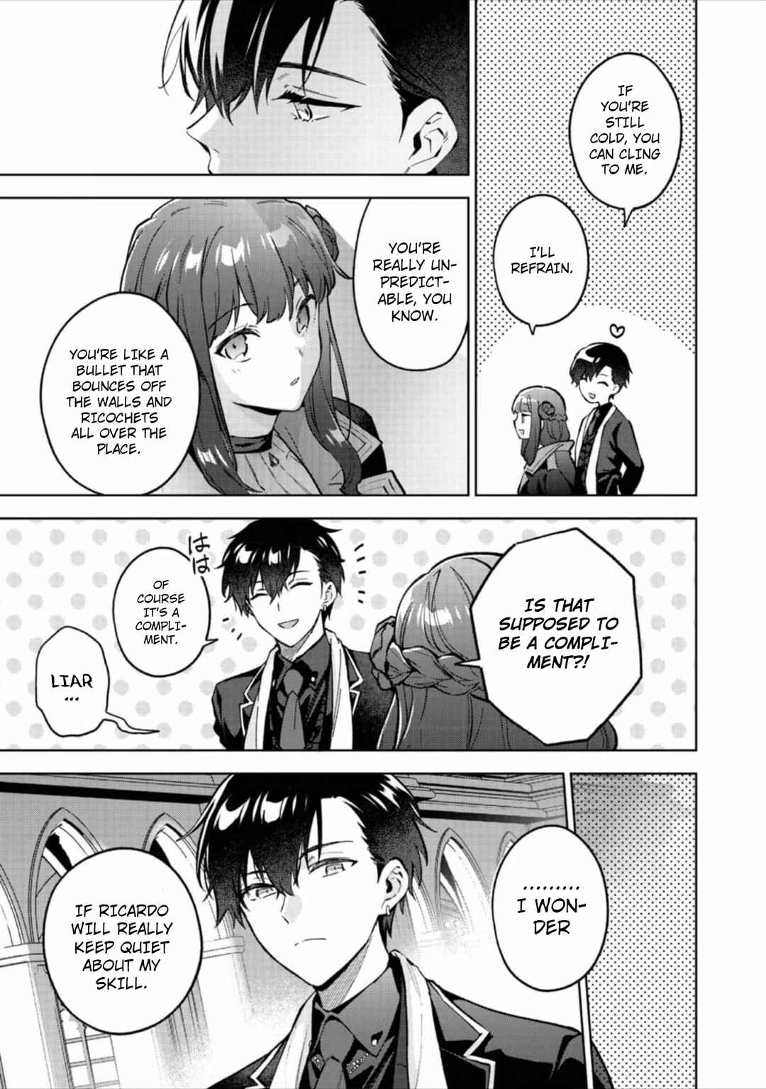 The Beloved Daughter of a Crime Family Was Reincarnated as the Daughter of a Gangster in an Otome Game: Highest-Ranking Villain, That Doting Is Unnecessary! Chapter 14 page 2