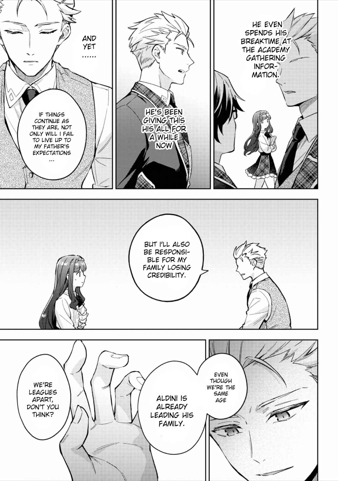 The Beloved Daughter of a Crime Family Was Reincarnated as the Daughter of a Gangster in an Otome Game: Highest-Ranking Villain, That Doting Is Unnecessary! Chapter 20 page 9