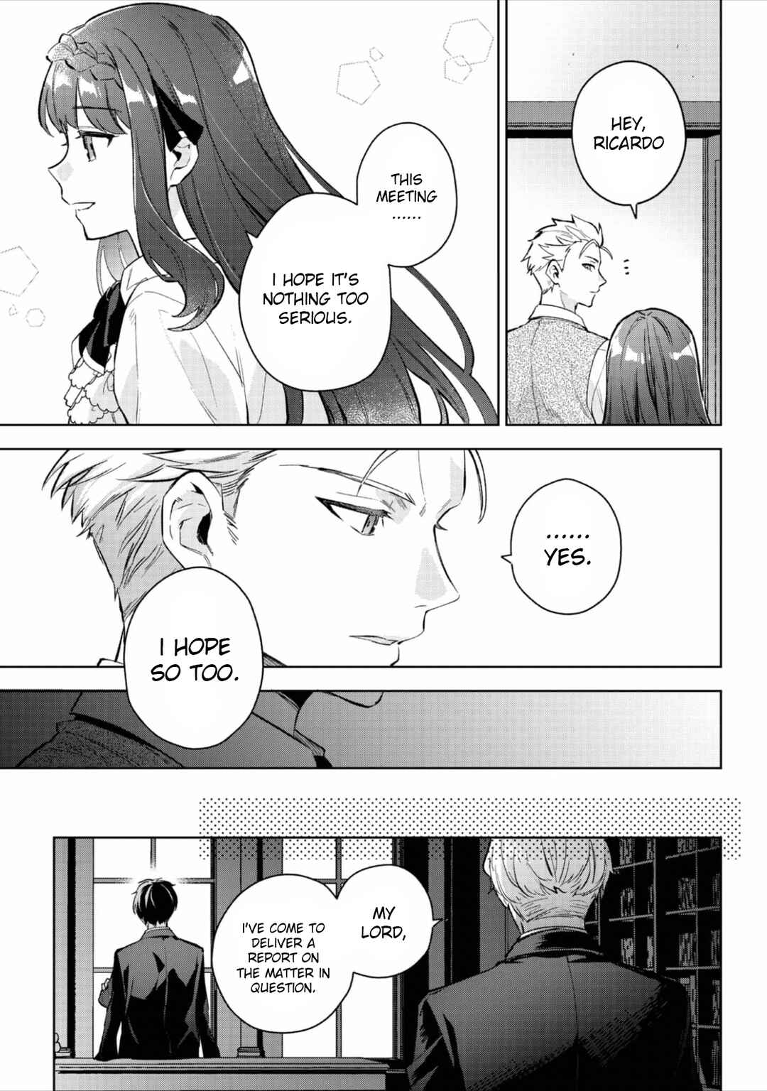 The Beloved Daughter of a Crime Family Was Reincarnated as the Daughter of a Gangster in an Otome Game: Highest-Ranking Villain, That Doting Is Unnecessary! Chapter 20 page 19
