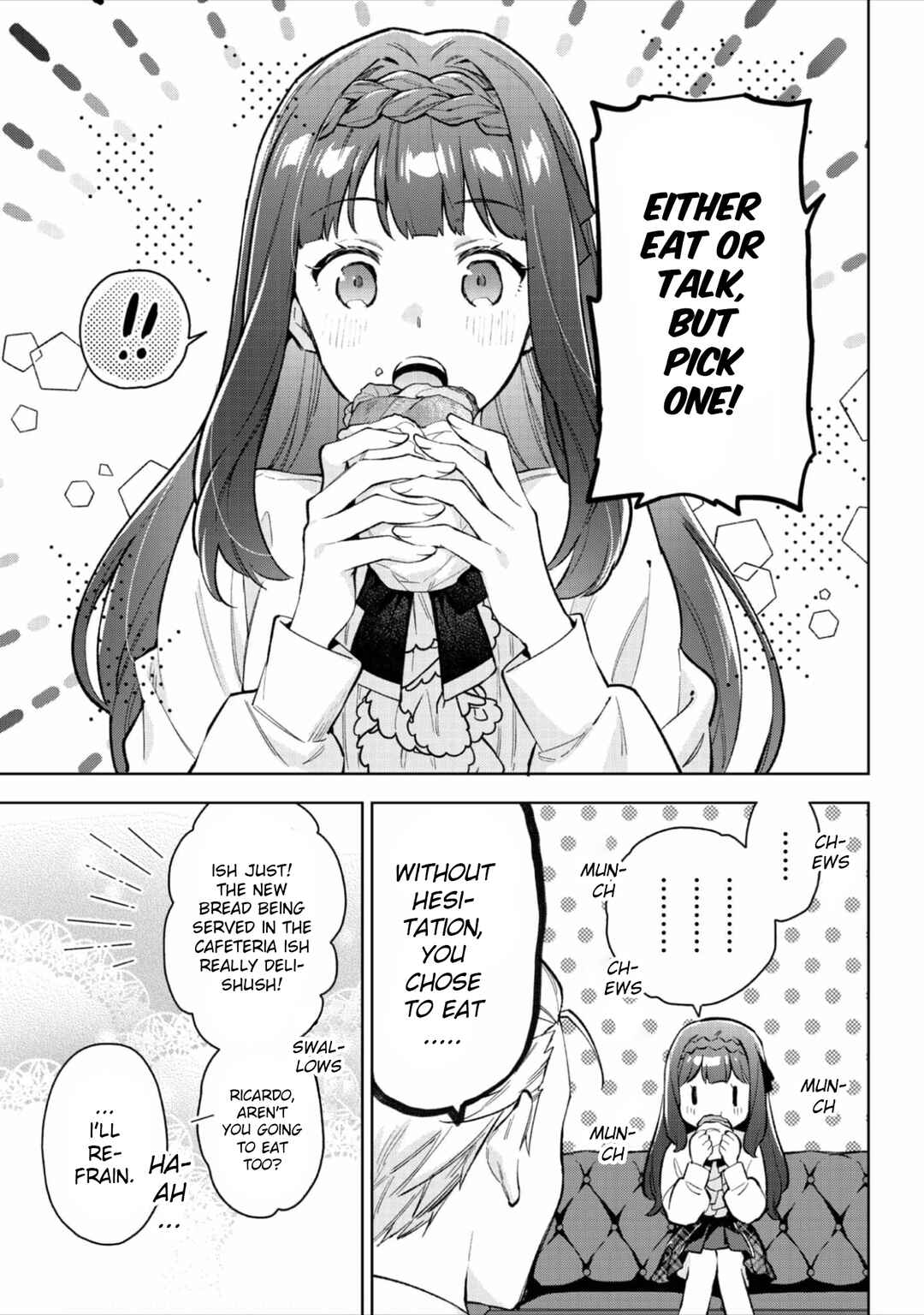 The Beloved Daughter of a Crime Family Was Reincarnated as the Daughter of a Gangster in an Otome Game: Highest-Ranking Villain, That Doting Is Unnecessary! Chapter 20 page 3