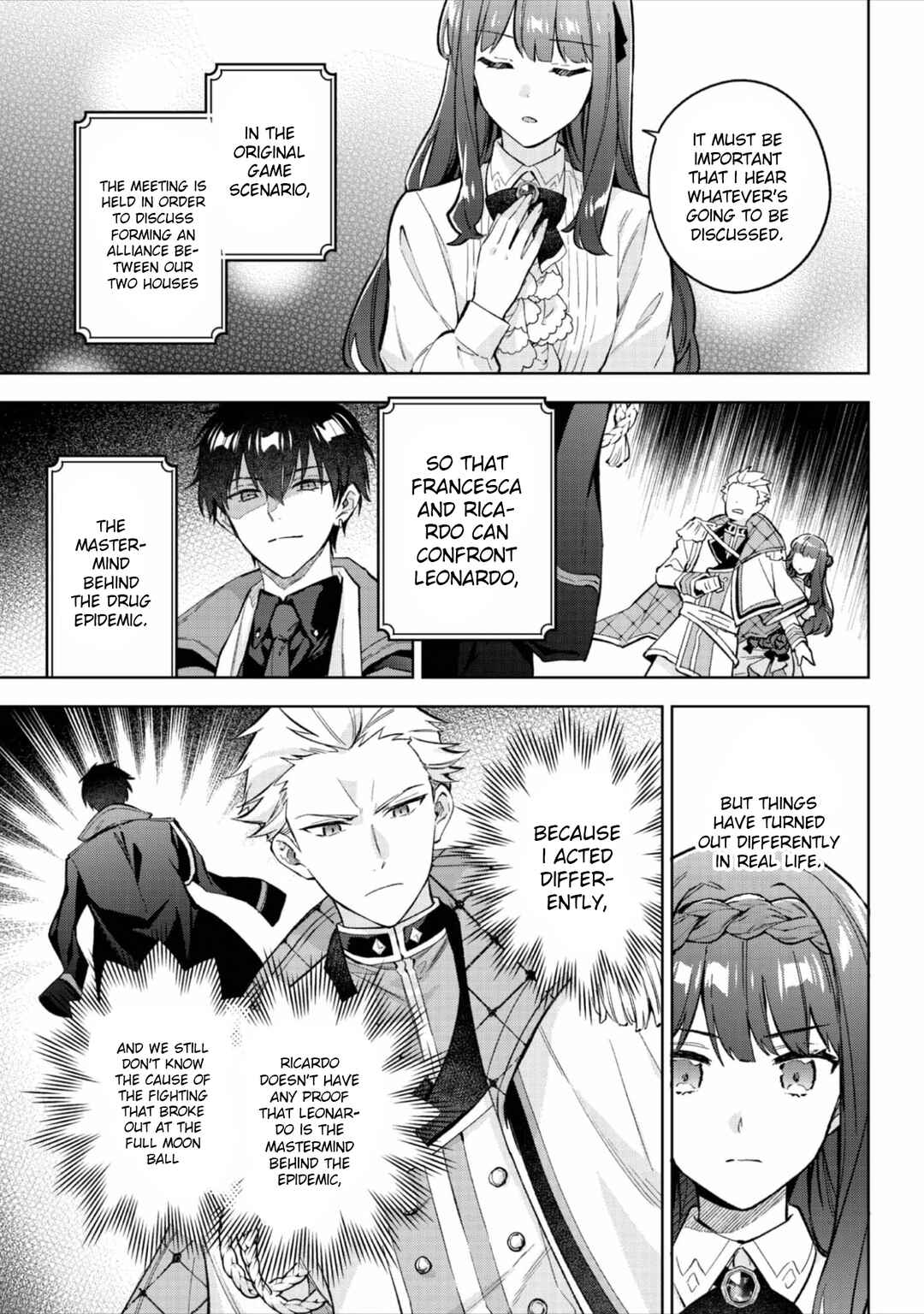 The Beloved Daughter of a Crime Family Was Reincarnated as the Daughter of a Gangster in an Otome Game: Highest-Ranking Villain, That Doting Is Unnecessary! Chapter 20 page 5